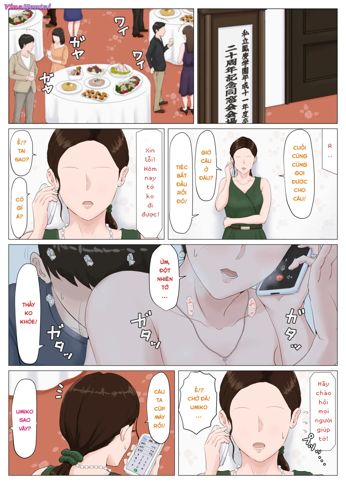 HentaiVN.net - Ảnh 44 - Kaa-san Janakya Dame Nanda!! 5 - Part-1