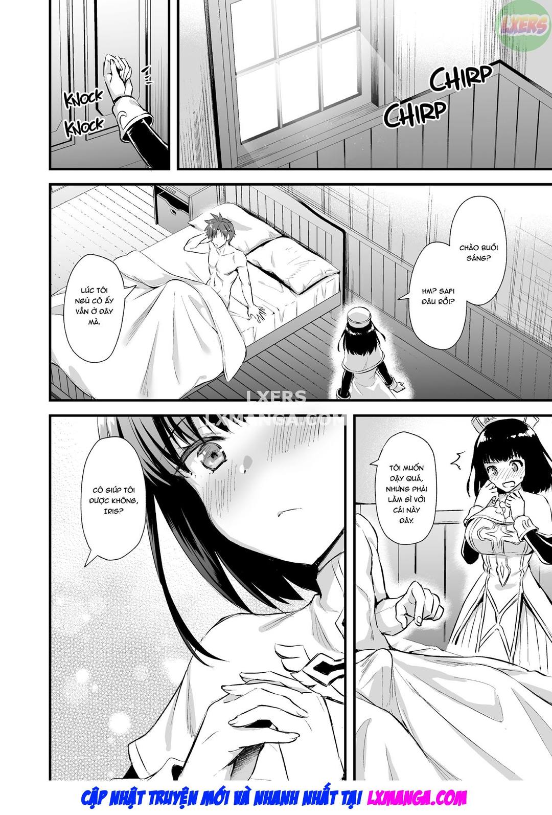 HentaiVN.net - Ảnh 44 - Để mắt đến nàng Elf nóng bỏng ở thế giới khác - Chap 3