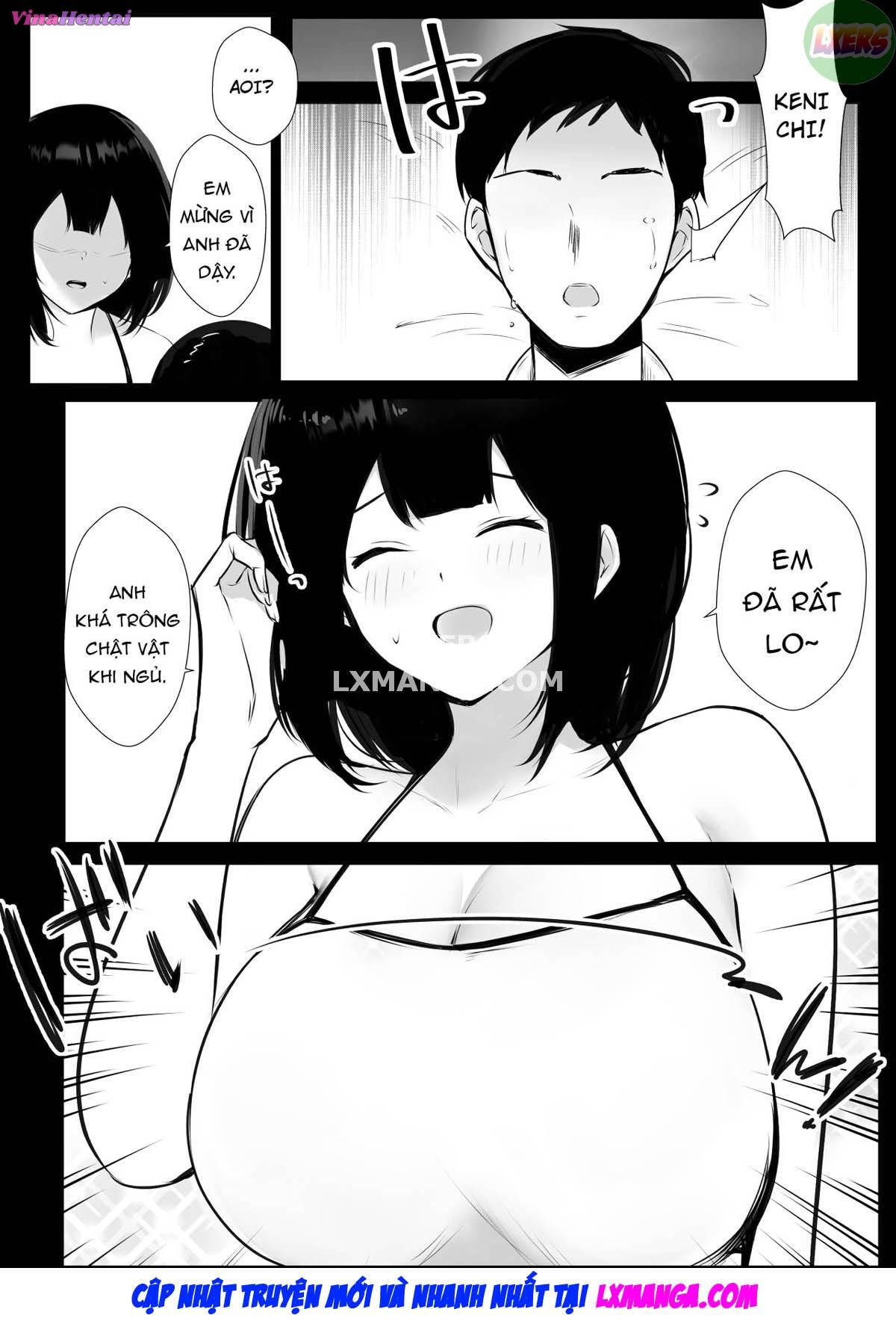 HentaiVN.net - Ảnh 45 - Boku dake ni Amaesasete Kureru Kyonyuu JK Tsuma o Hoka no Otoko ni Dakasete Mita - Chap 6