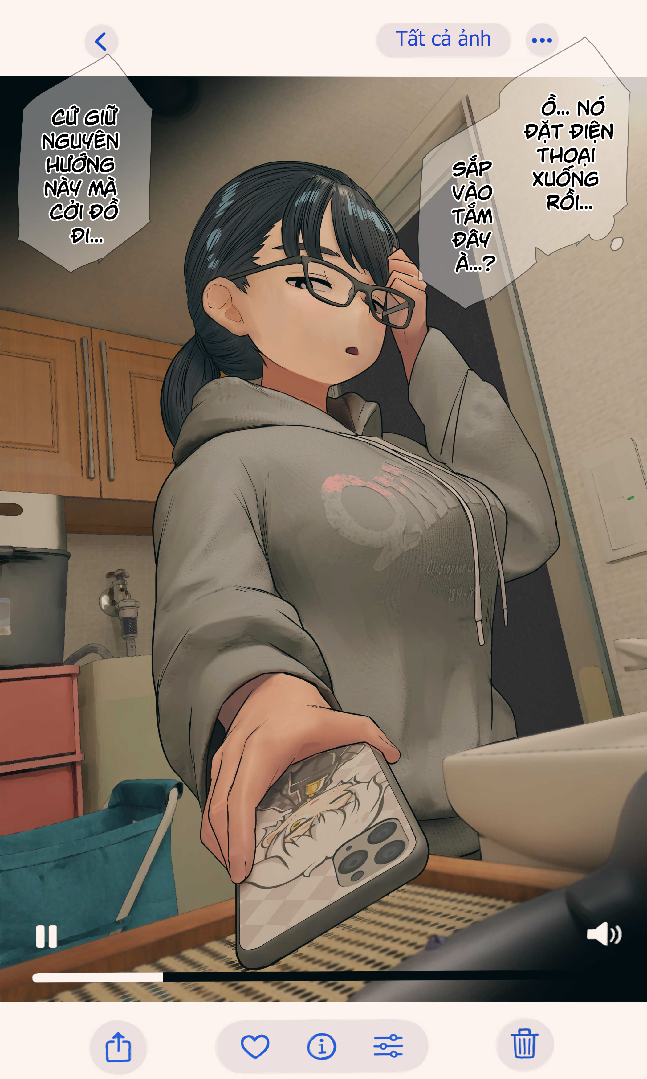 HentaiVN.net - Ảnh 45 - Con em gái wibu - Chap 1