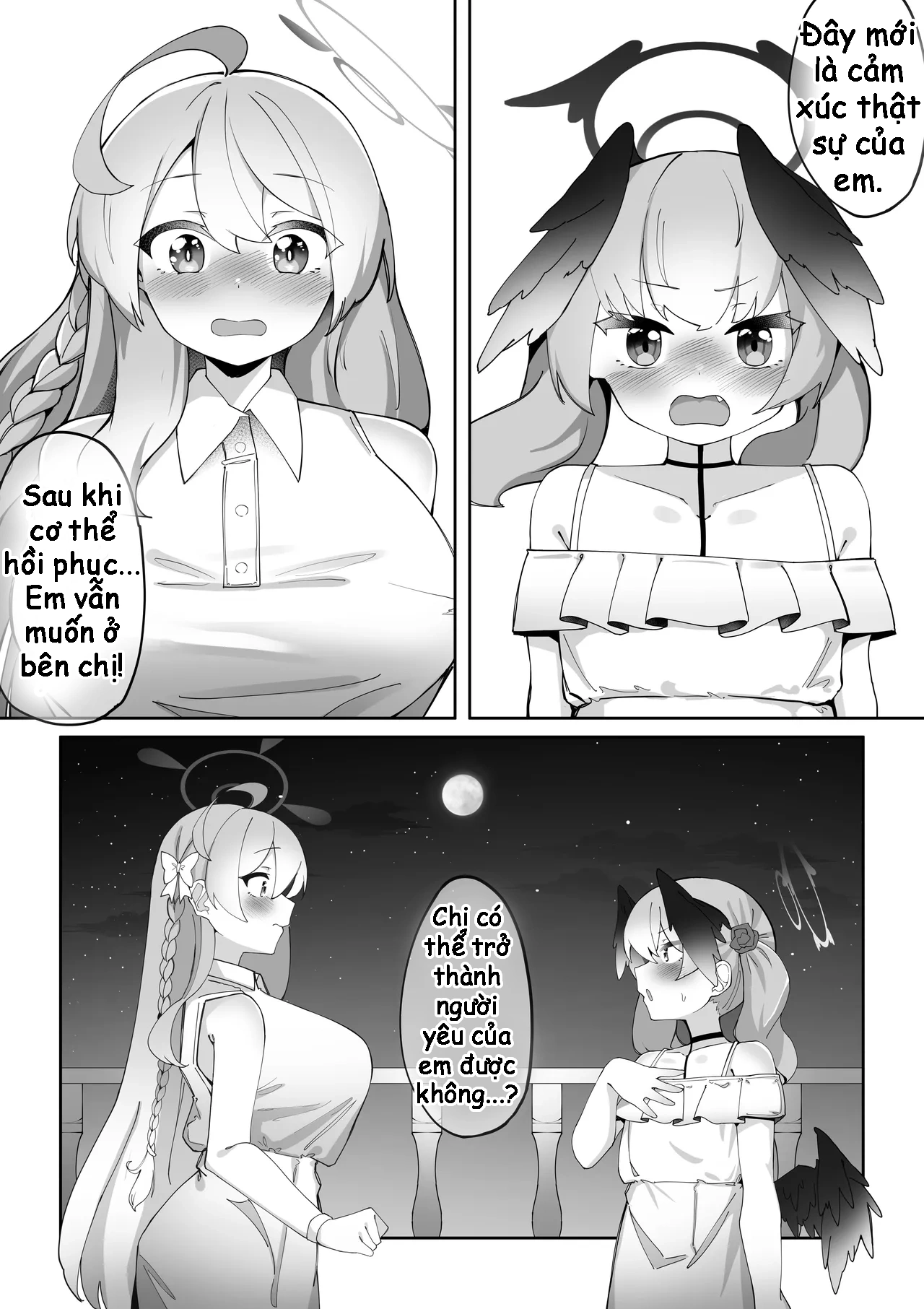 HentaiVN.net - Ảnh 45 - Futanari Koharu-chan vs Hanako-chan Manga - Chap 3