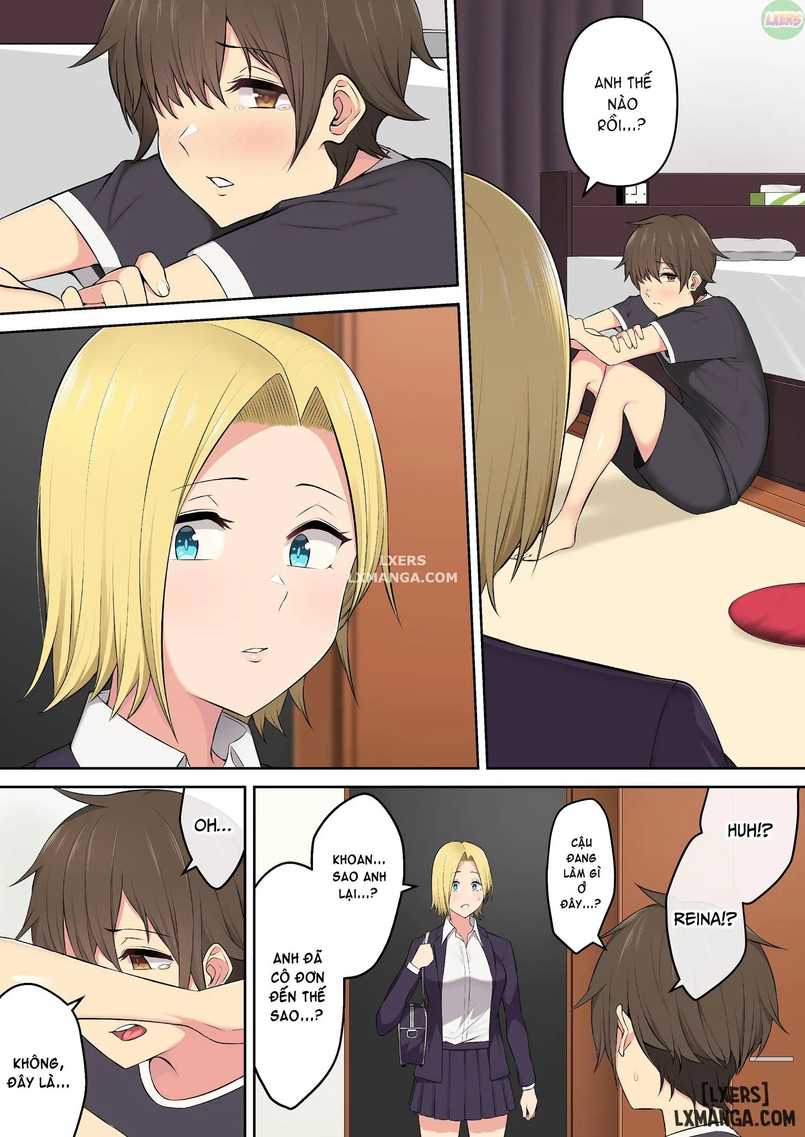 HentaiVN.net - Ảnh 44 - Imaizumi đưa cả bầy Gyaru về nhà mình - Chapter 3