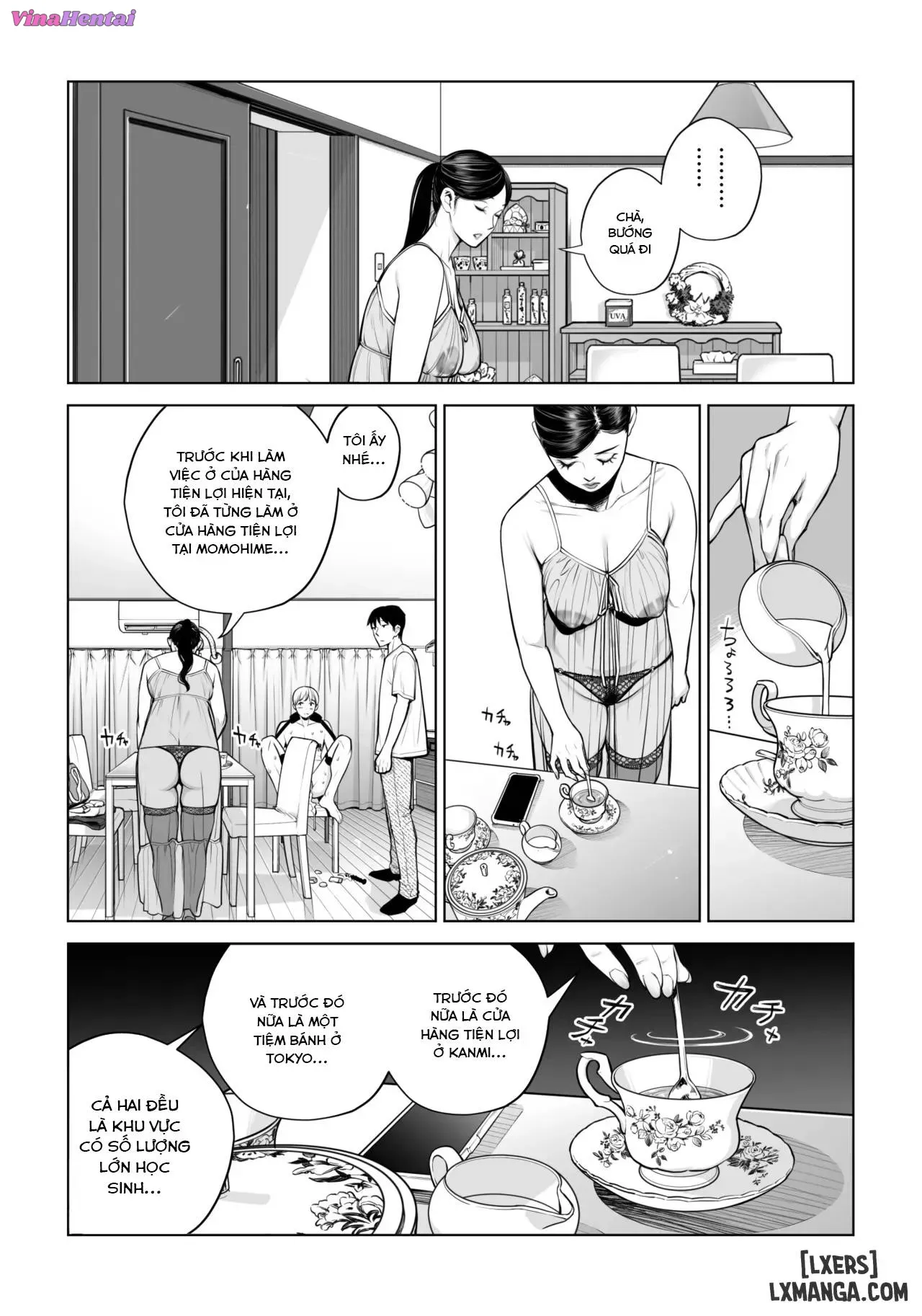 HentaiVN.net - Ảnh 44 - Kurokami Onna no Fudeoroshi ~Sō, Motto Oku ni Dashite 2 - Oneshot
