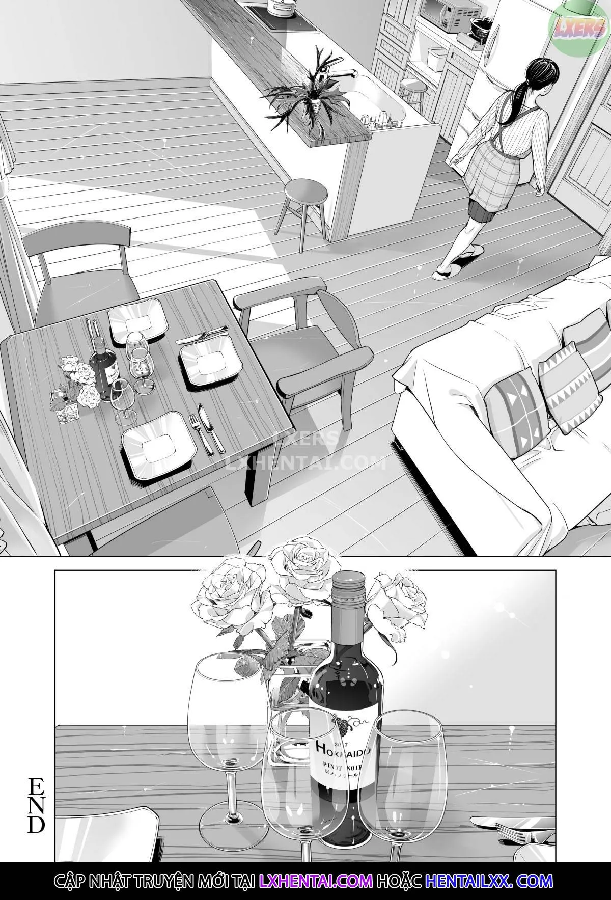 HentaiVN.net - Ảnh 44 - A Housewife Stolen By A Coworker Besides Her Blackout Drunk Husband [Tsukiyo No Midare Zake (Zenpen) Moonlit Intoxication; Tsukiyo No Midare Zake (Kouhen) Moonlit Intoxication] - Chap 3