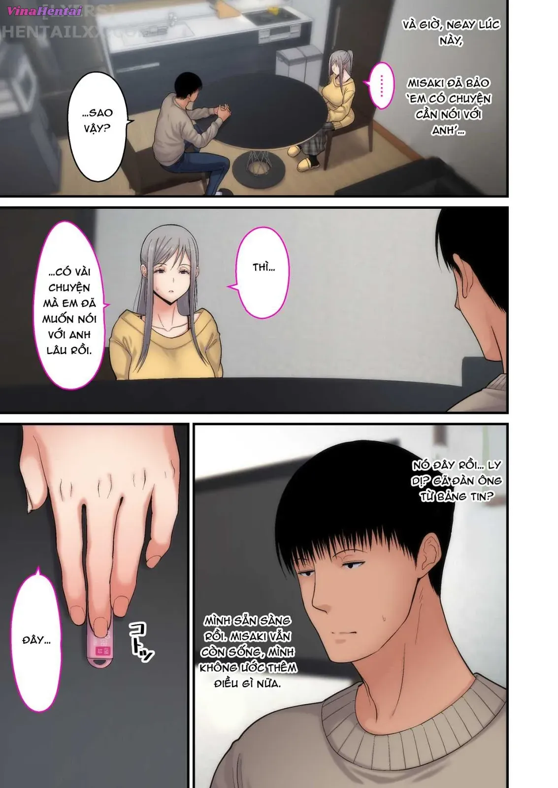 HentaiVN.net - Ảnh 43 - Tsuma Omoi, Netorase [Let me steal your wife's feelings] - Chap 2
