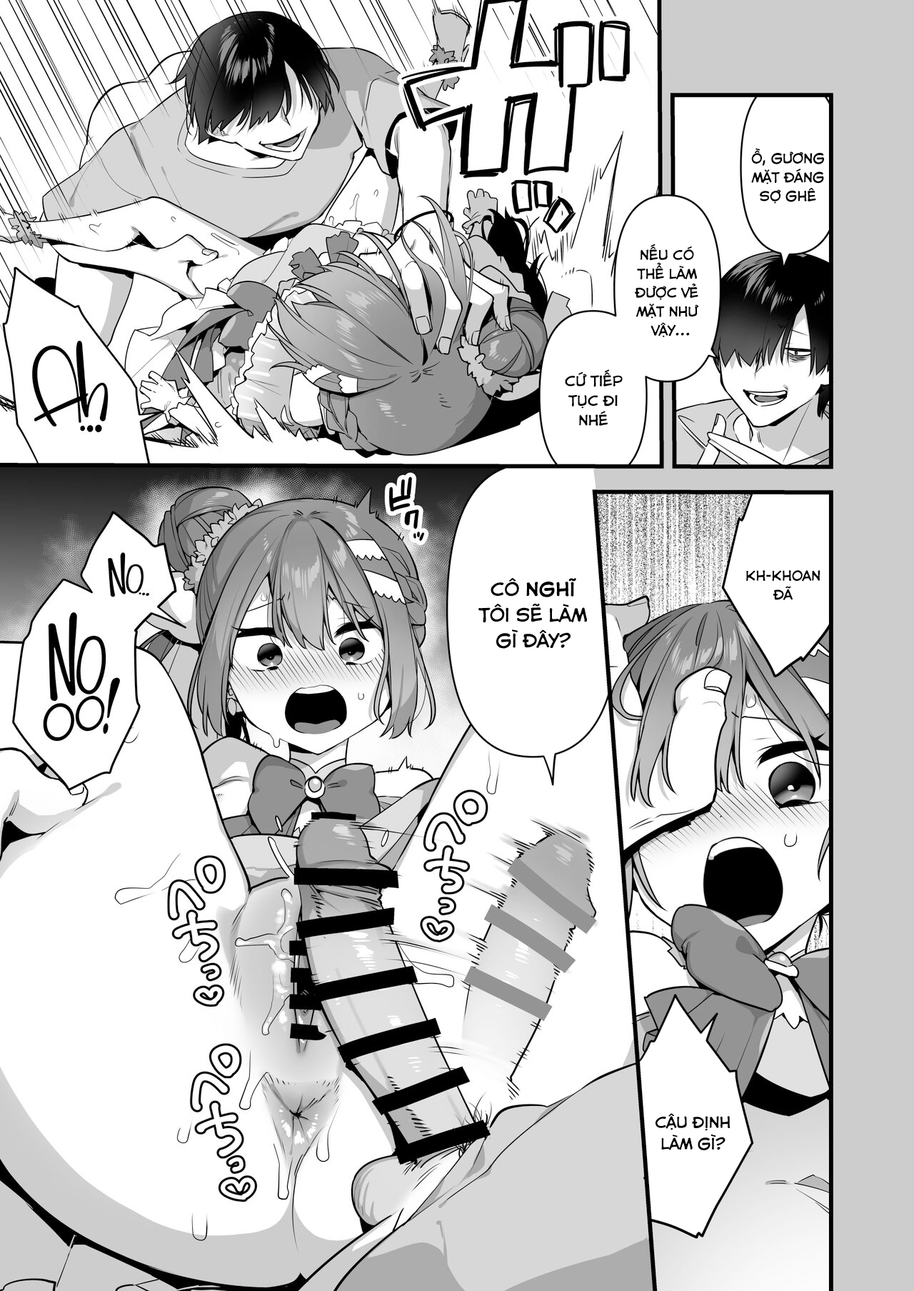 HentaiVN.net - Ảnh 45 - Aku no Tesaki ni Natta node. ~Mahou Shoujo o Ryoujoku Shimasu~ 2 - Chap 1