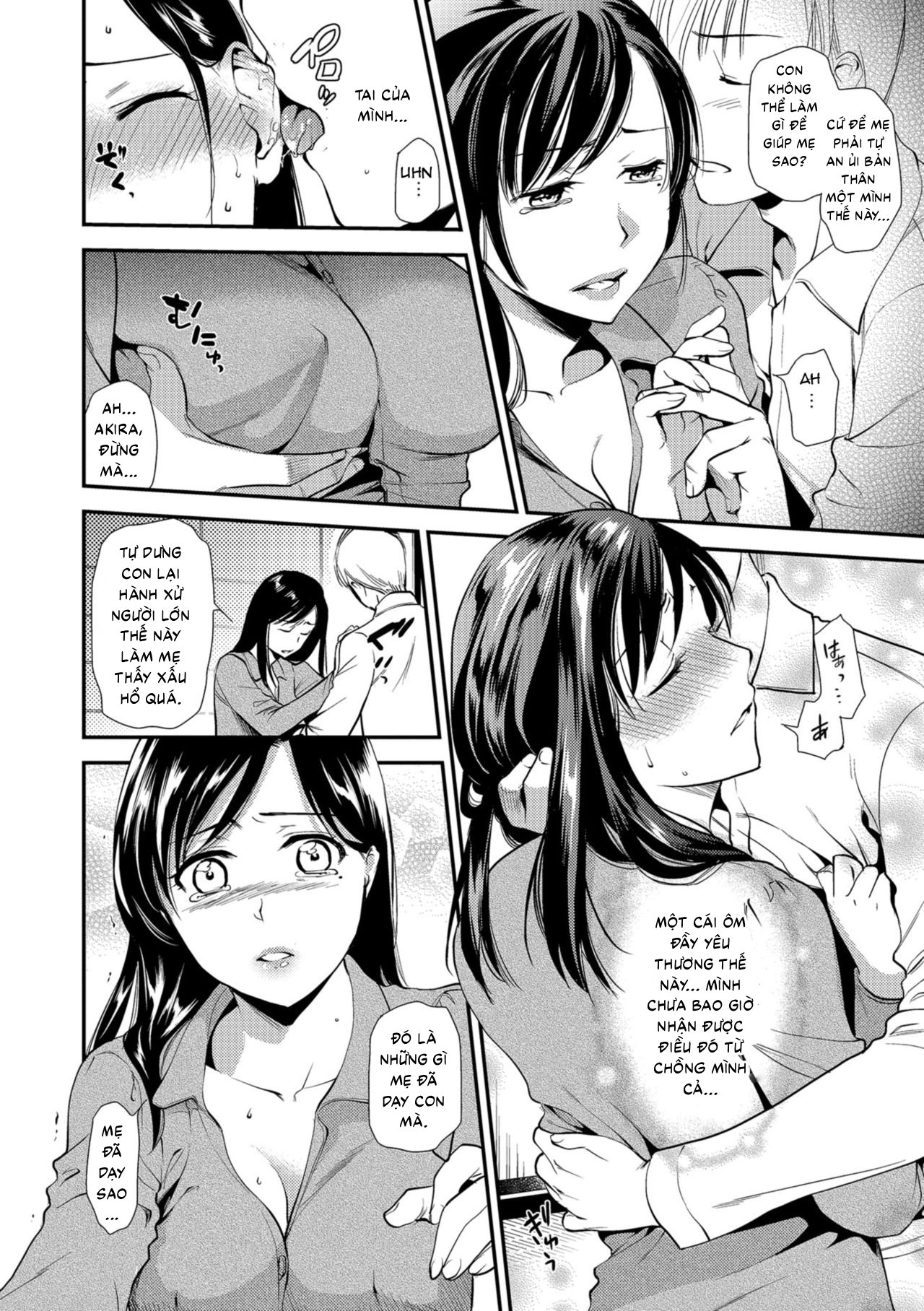 HentaiVN.net - Ảnh 45 - Hatsujou Boshi-Okaasan wa Shinpaisei - Chap 1