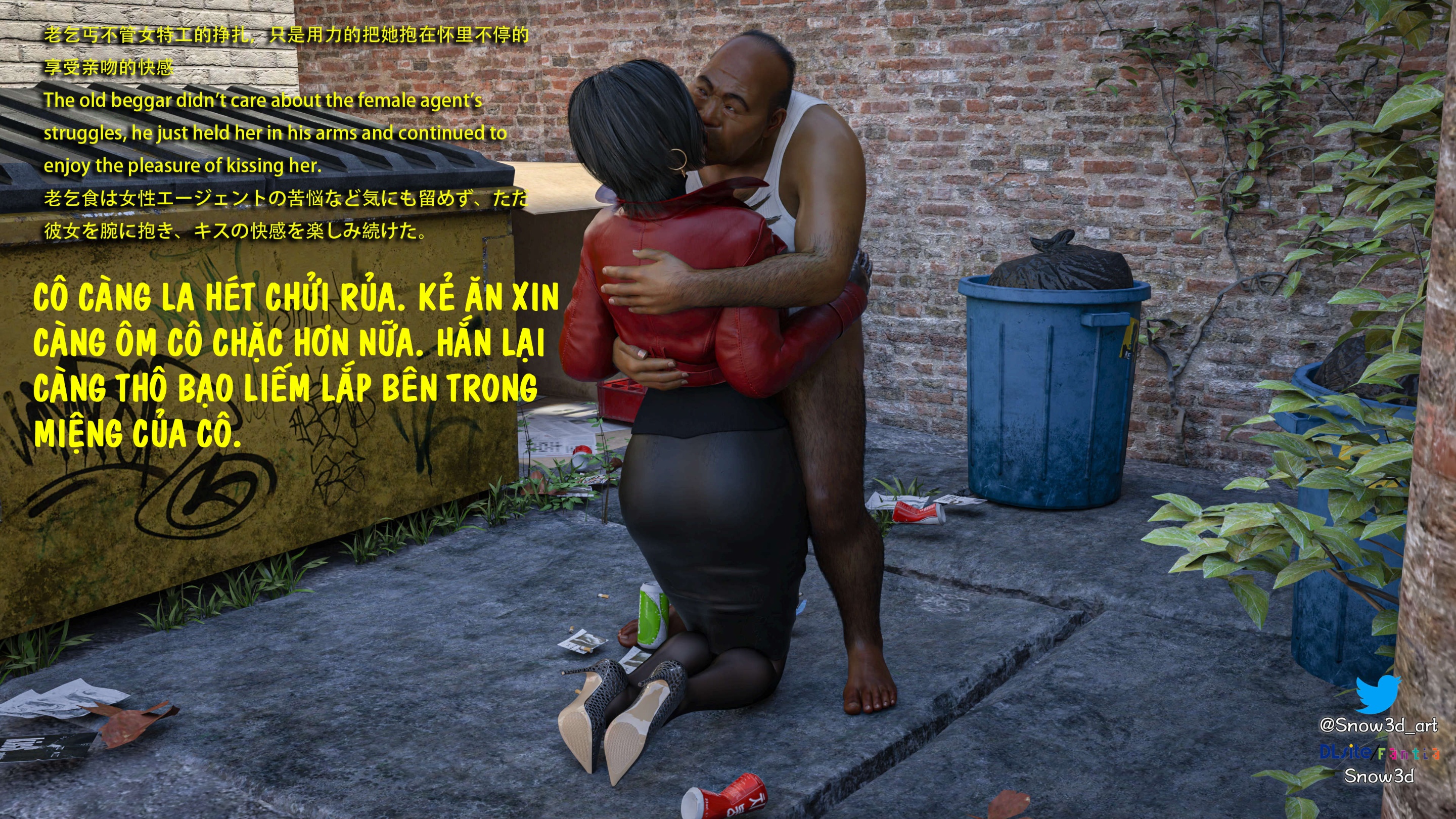 HentaiVN.net - Ảnh 46 - Ada Wong Và Kẻ Ăn Mày - Chap 2