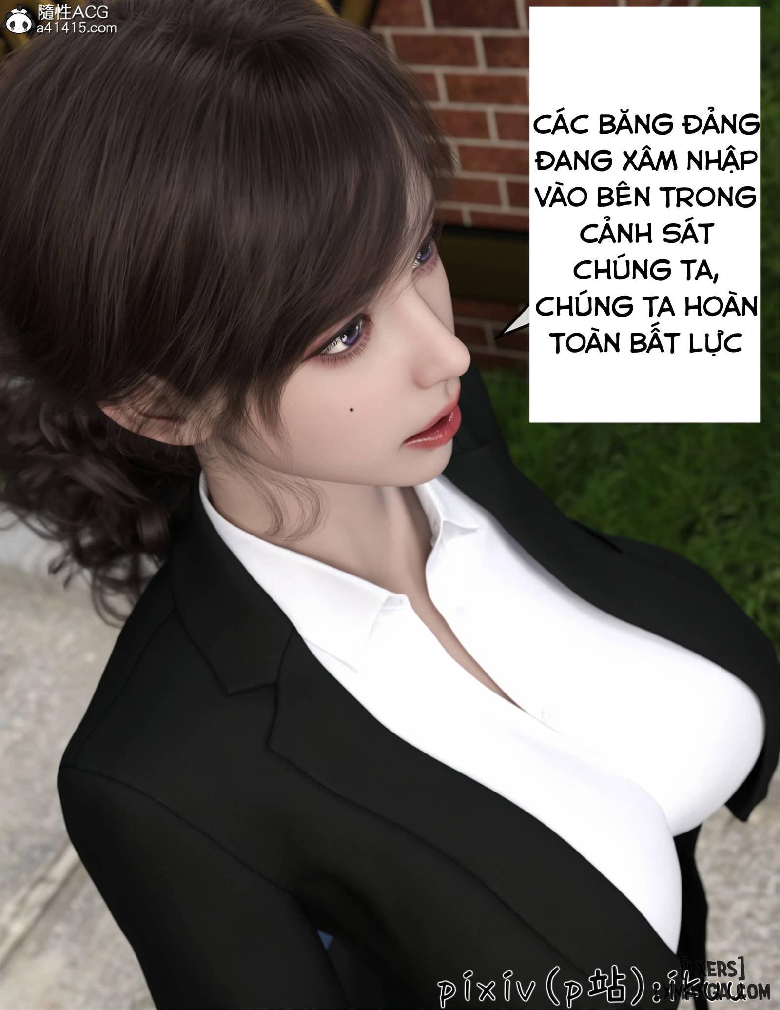 HentaiVN.net - Ảnh 45 - Sự Sa Ngã Của Hoa Hồng Thép - Chương 1