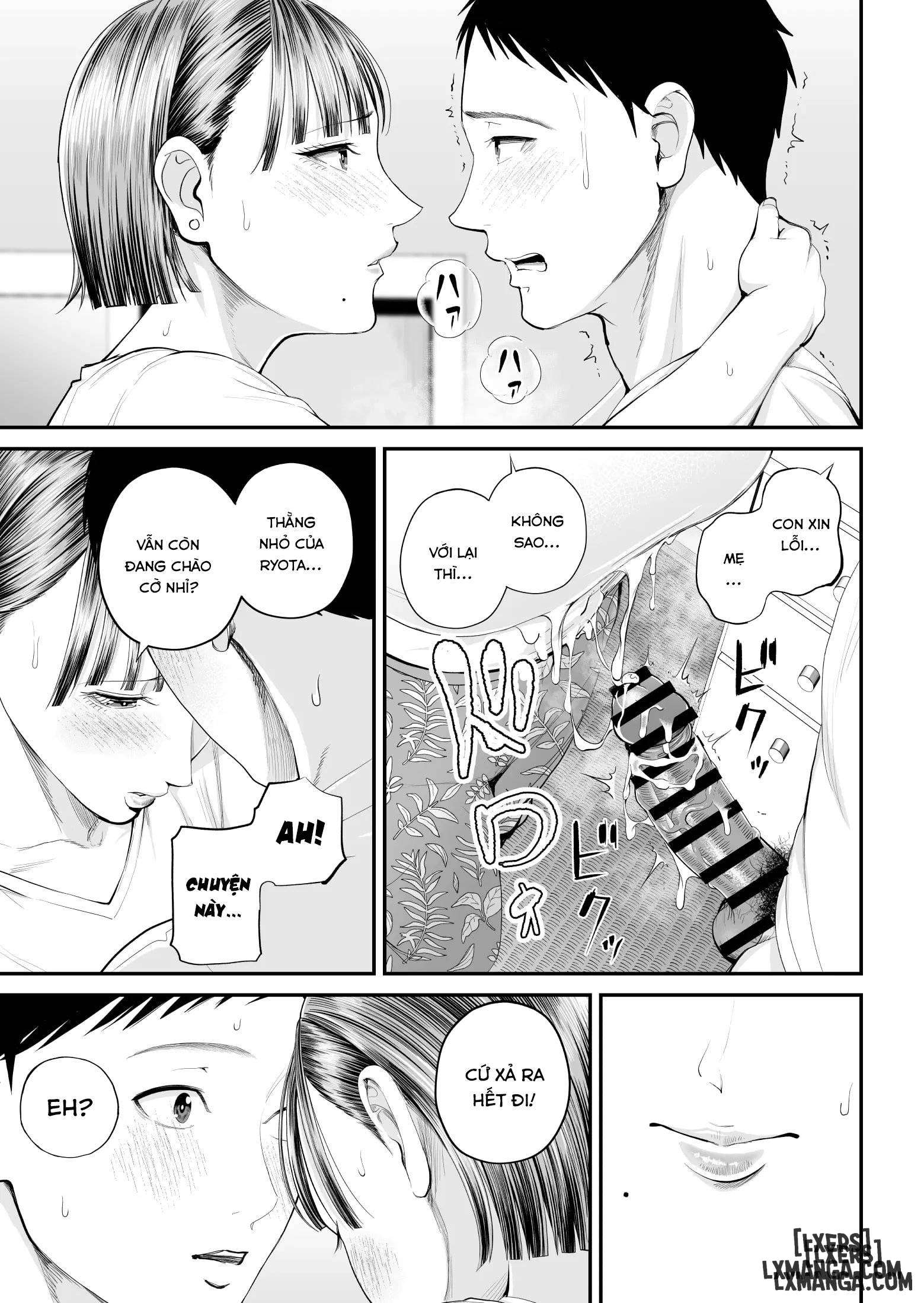 HentaiVN.net - Ảnh 45 - Boshi Jouji ~Daisuki na Okaa-san to Konya Majiwaru - Chap 1