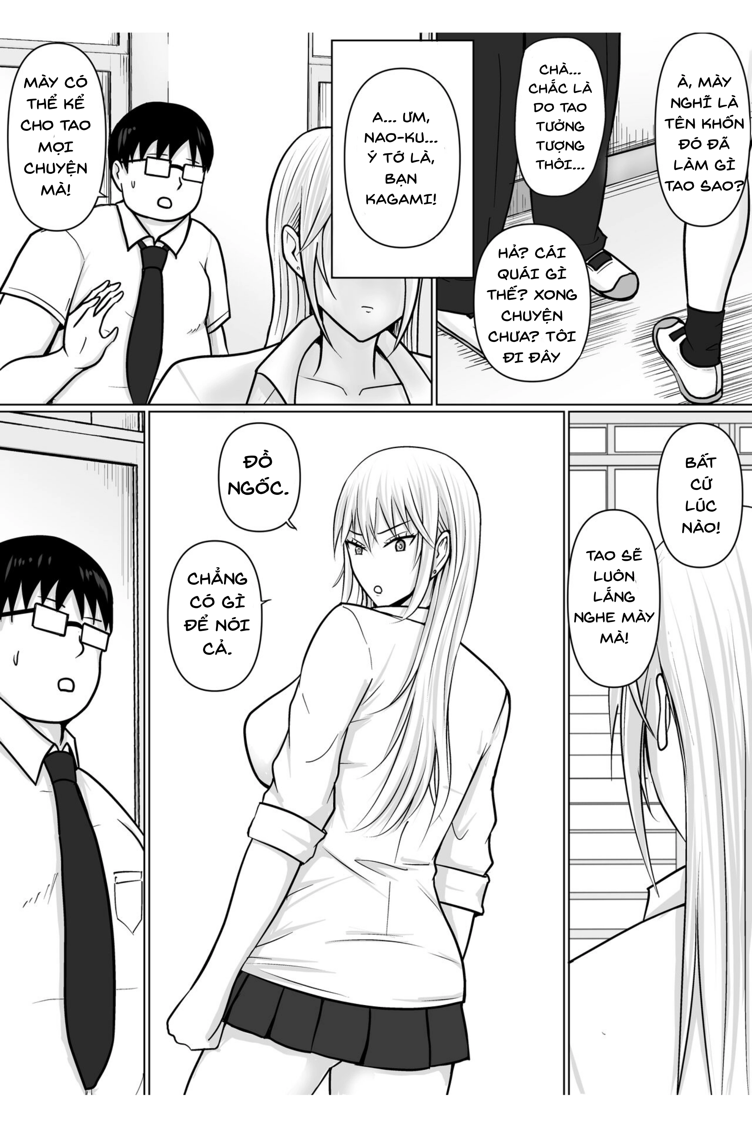 HentaiVN.net - Ảnh 45 - Tôi Nhập Hồn Vào Cô Nàng Yankee (Đầu Gấu) Trong Lớp - Chap 3