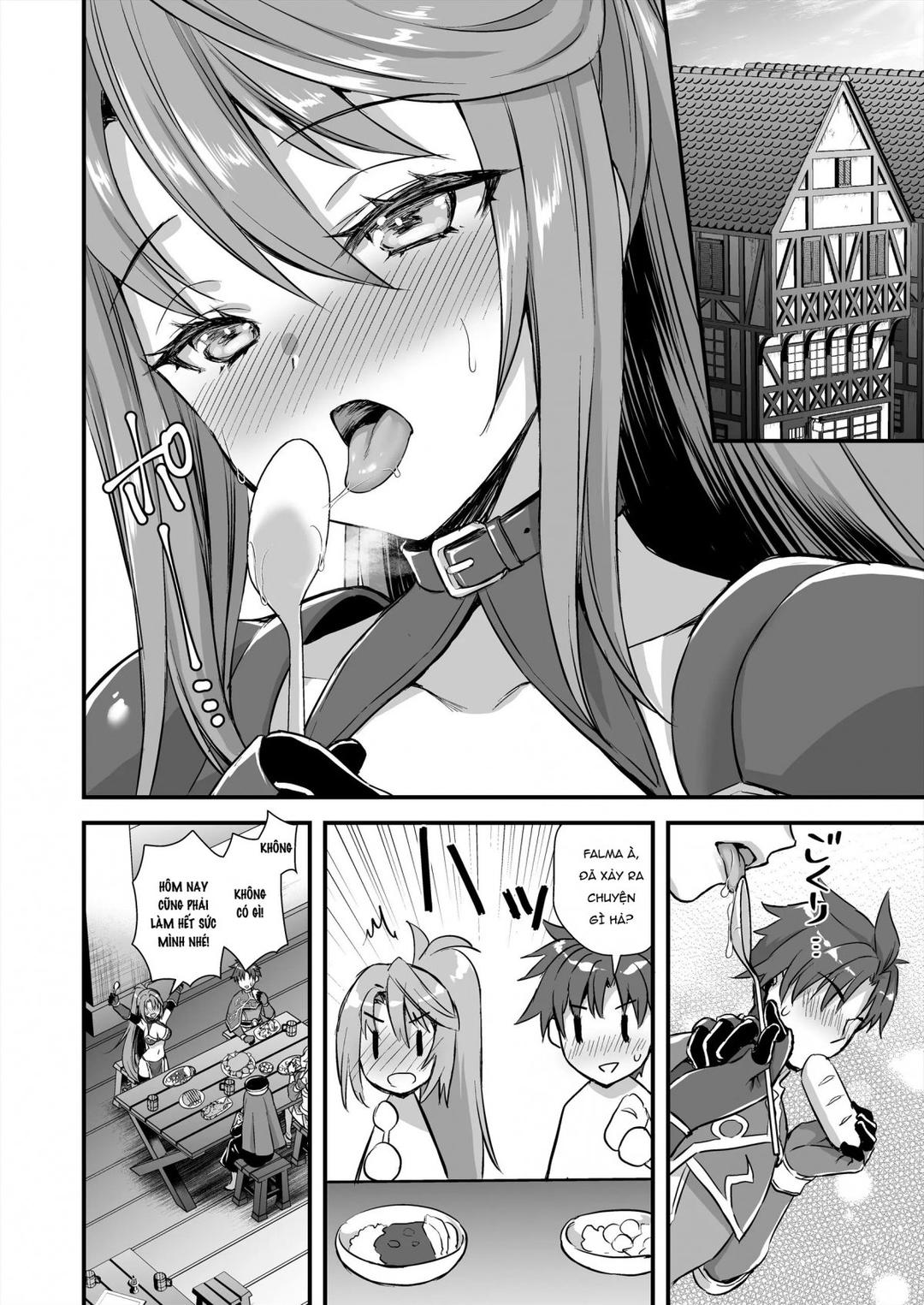 HentaiVN.net - Ảnh 45 - Để mắt đến nàng Elf nóng bỏng ở thế giới khác - Chap 6