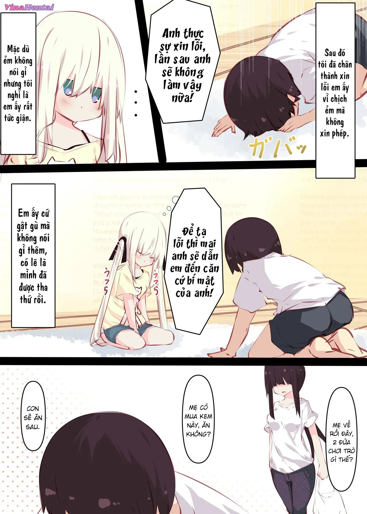 HentaiVN.net - Ảnh 44 - Natsuyasumi dakara Muteikou na Itoko ni Chinko Ireru Hanashi - Chap 1