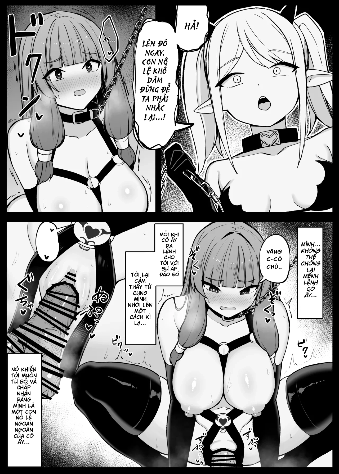 HentaiVN.net - Ảnh 45 - Câu chuyện về nữ phù thủy mạnh nhất bị một succubus mê hoặc và đánh bại. - Oneshot