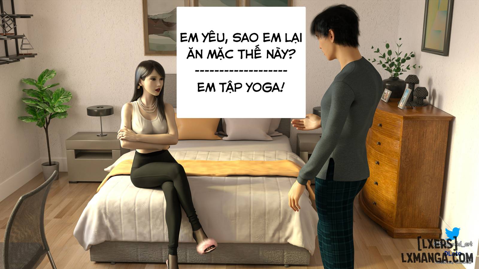 HentaiVN.net - Ảnh 46 - Vợ Tôi Vương Vân - Chương 7