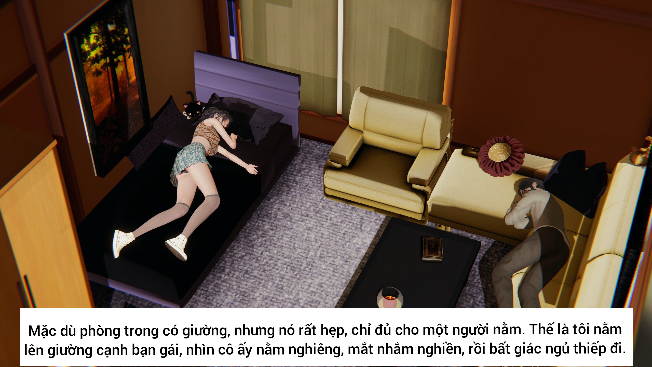 HentaiVN.net - Ảnh 47 - Vạch trần bạn gái Tiểu Nguyệt - Chap3: buổi tụ họp