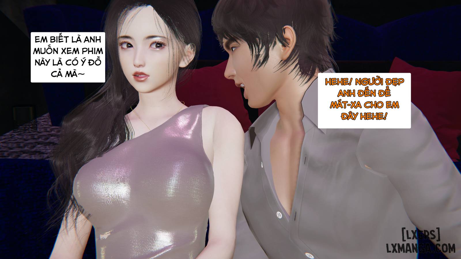HentaiVN.net - Ảnh 46 - Ngủ cùng vợ thằng bạn - Chương 4