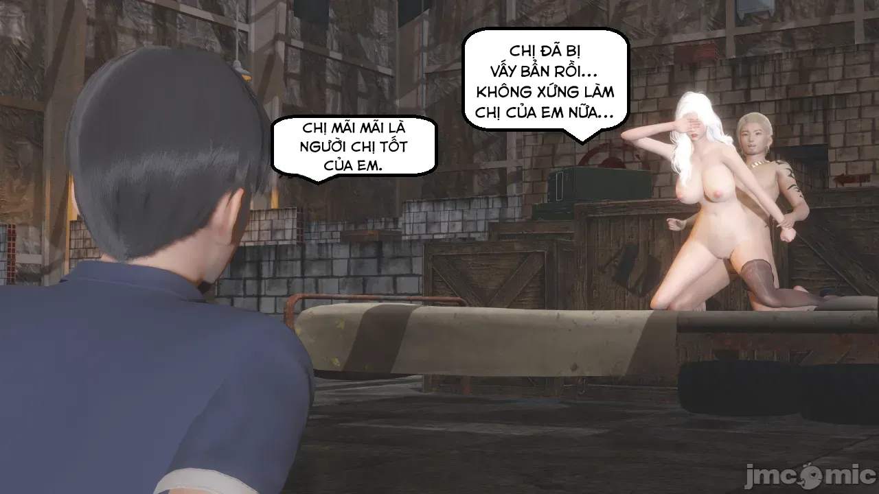 HentaiVN.net - Ảnh 46 - Hoa khôi cảnh sát bị cưỡng hiếp trước mặt em trai - Chap 2: Địtttttttttt (End)