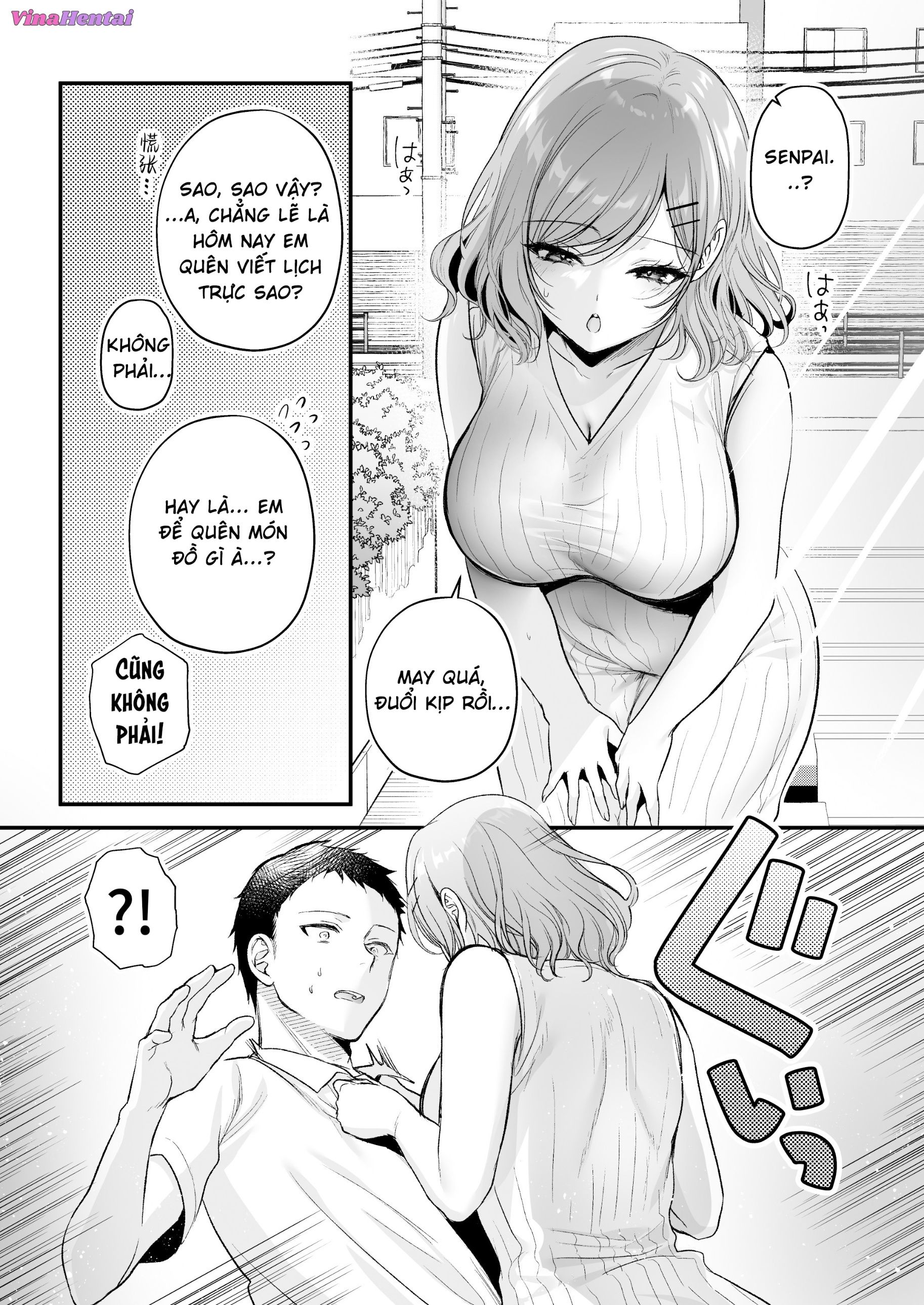 HentaiVN.net - Ảnh 46 - Tanomeba Yarasete Kureru Cool na Senpai Ogino-san. - Oneshot