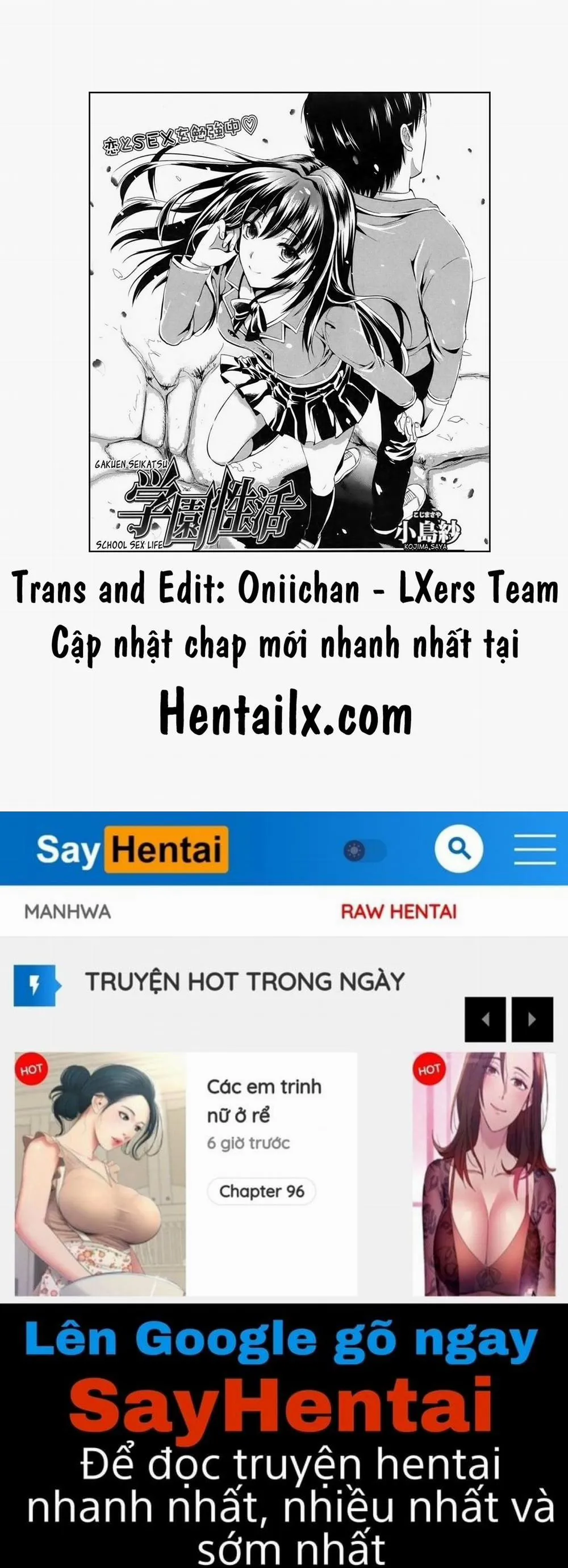 HentaiVN.net - Ảnh 46 - Gakuen Seikatsu - Chương 5 END