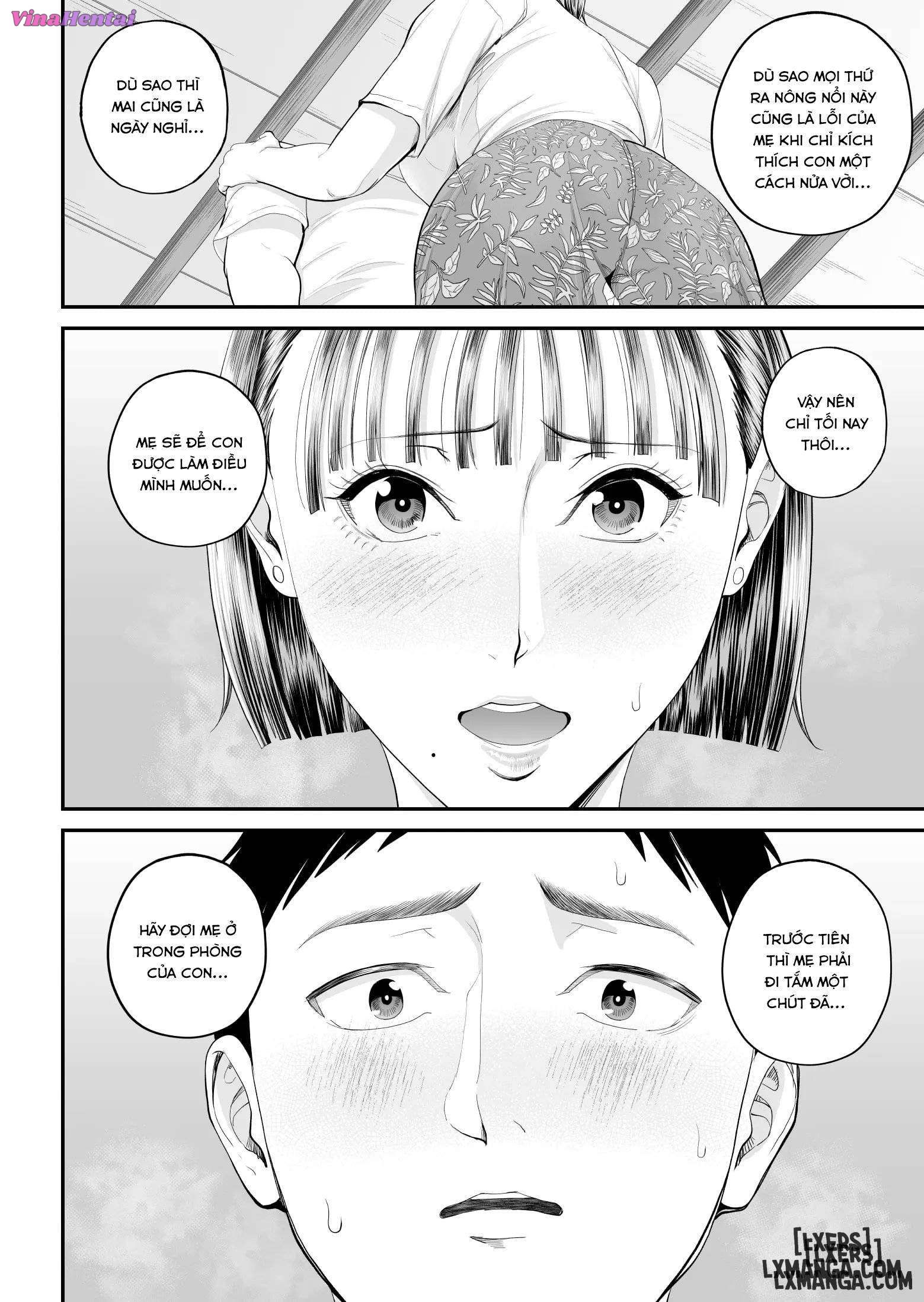 HentaiVN.net - Ảnh 46 - Boshi Jouji ~Daisuki na Okaa-san to Konya Majiwaru - Chap 1