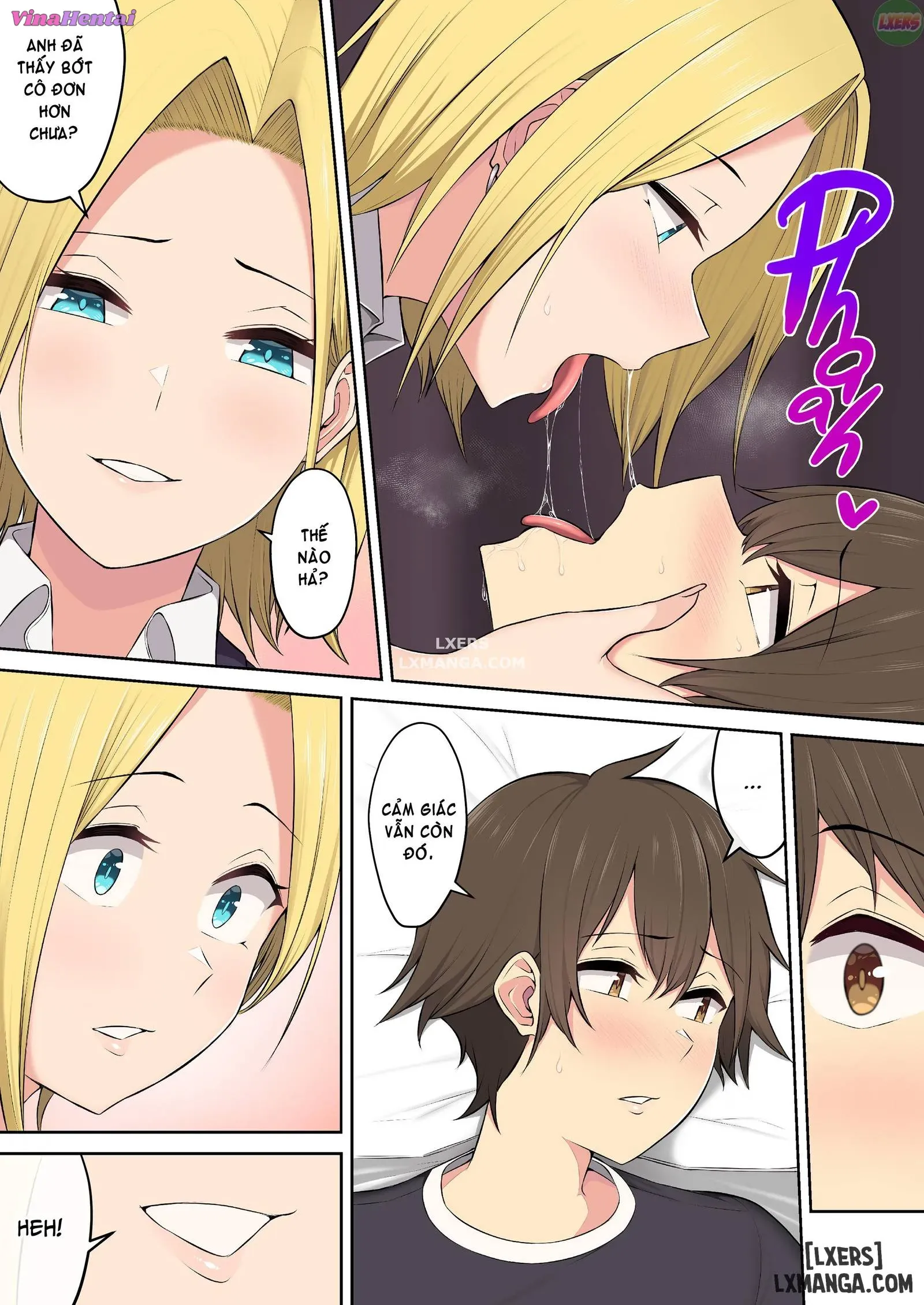 HentaiVN.net - Ảnh 46 - Imaizumi đưa cả bầy Gyaru về nhà mình - Chapter 3