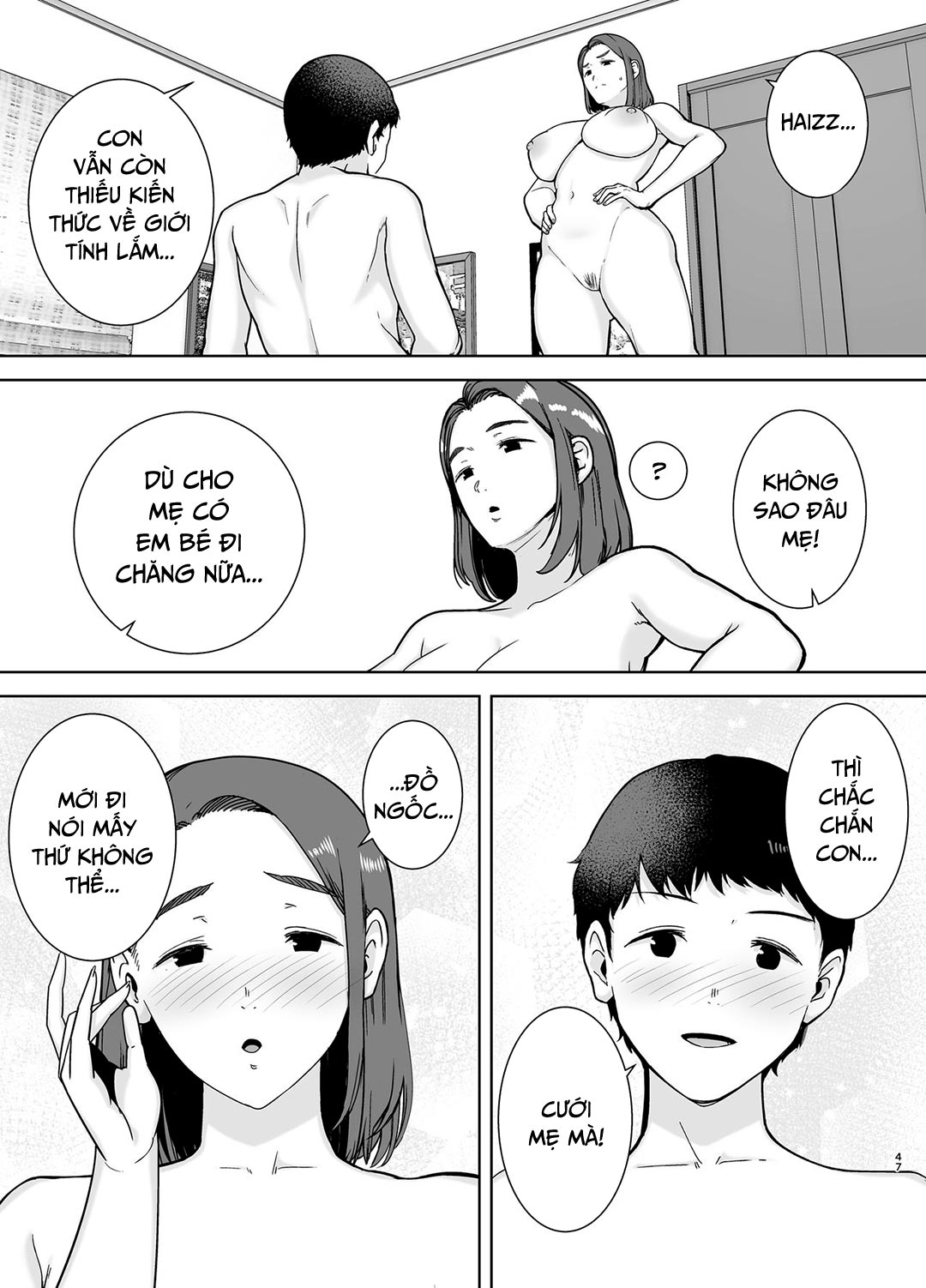 HentaiVN.net - Ảnh 21 - Mẹ chính là người tôi yêu! - Chap 1B