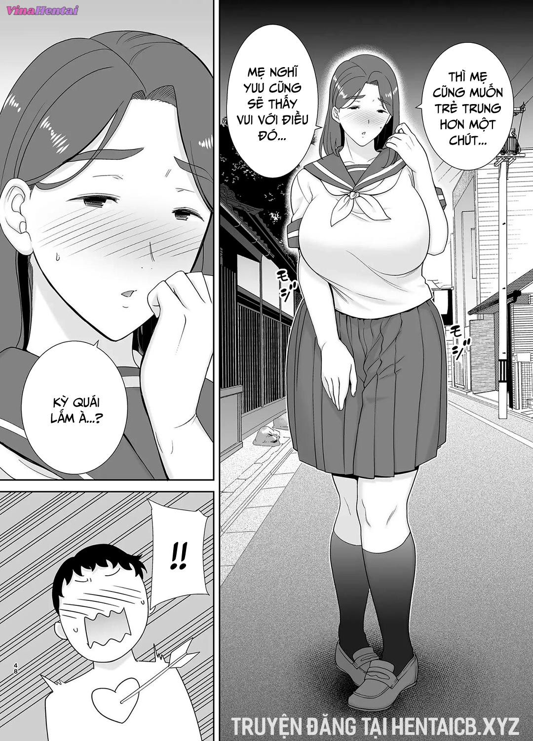 HentaiVN.net - Ảnh 17 - Mẹ chính là người tôi yêu! - Chap 6 B