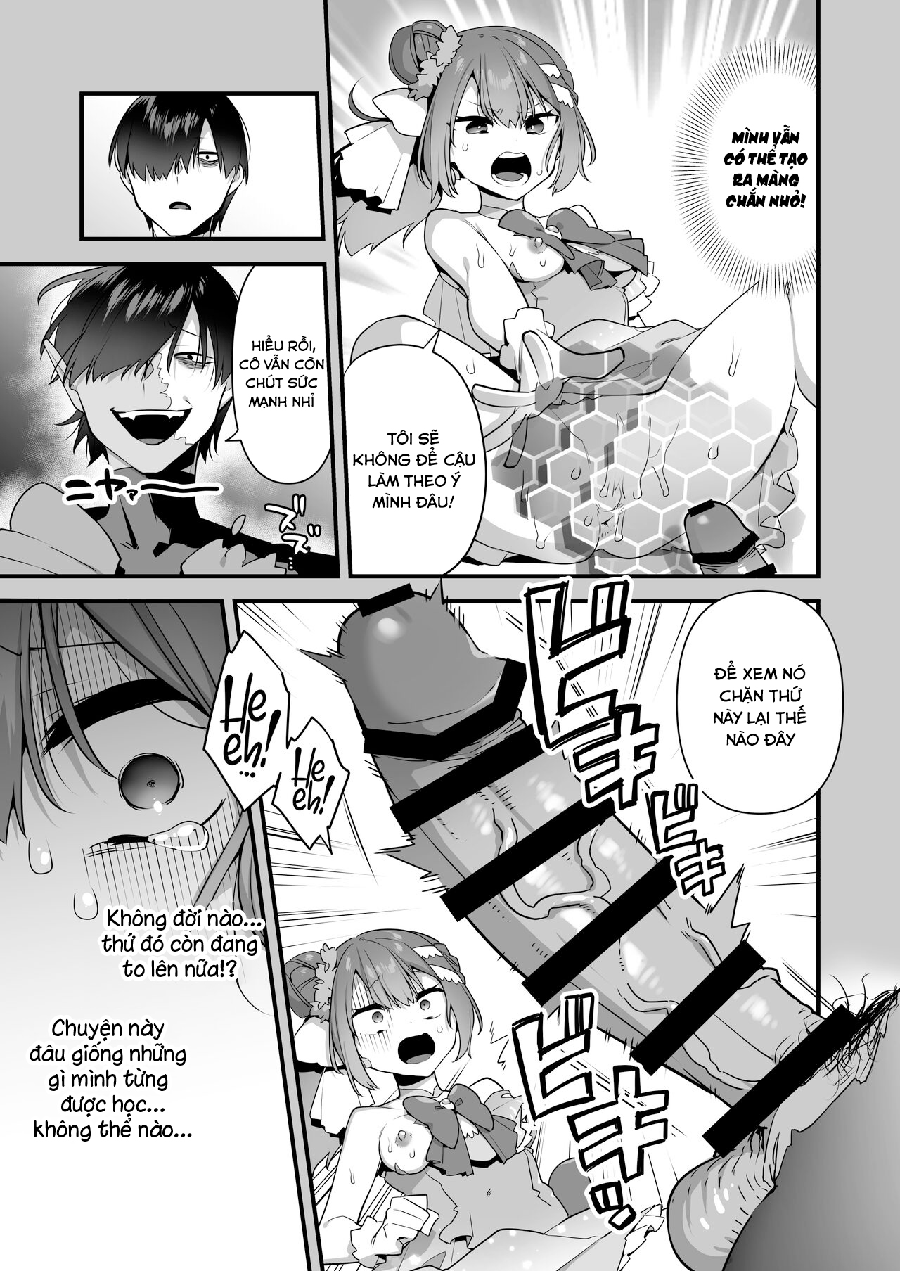 HentaiVN.net - Ảnh 47 - Aku no Tesaki ni Natta node. ~Mahou Shoujo o Ryoujoku Shimasu~ 2 - Chap 1