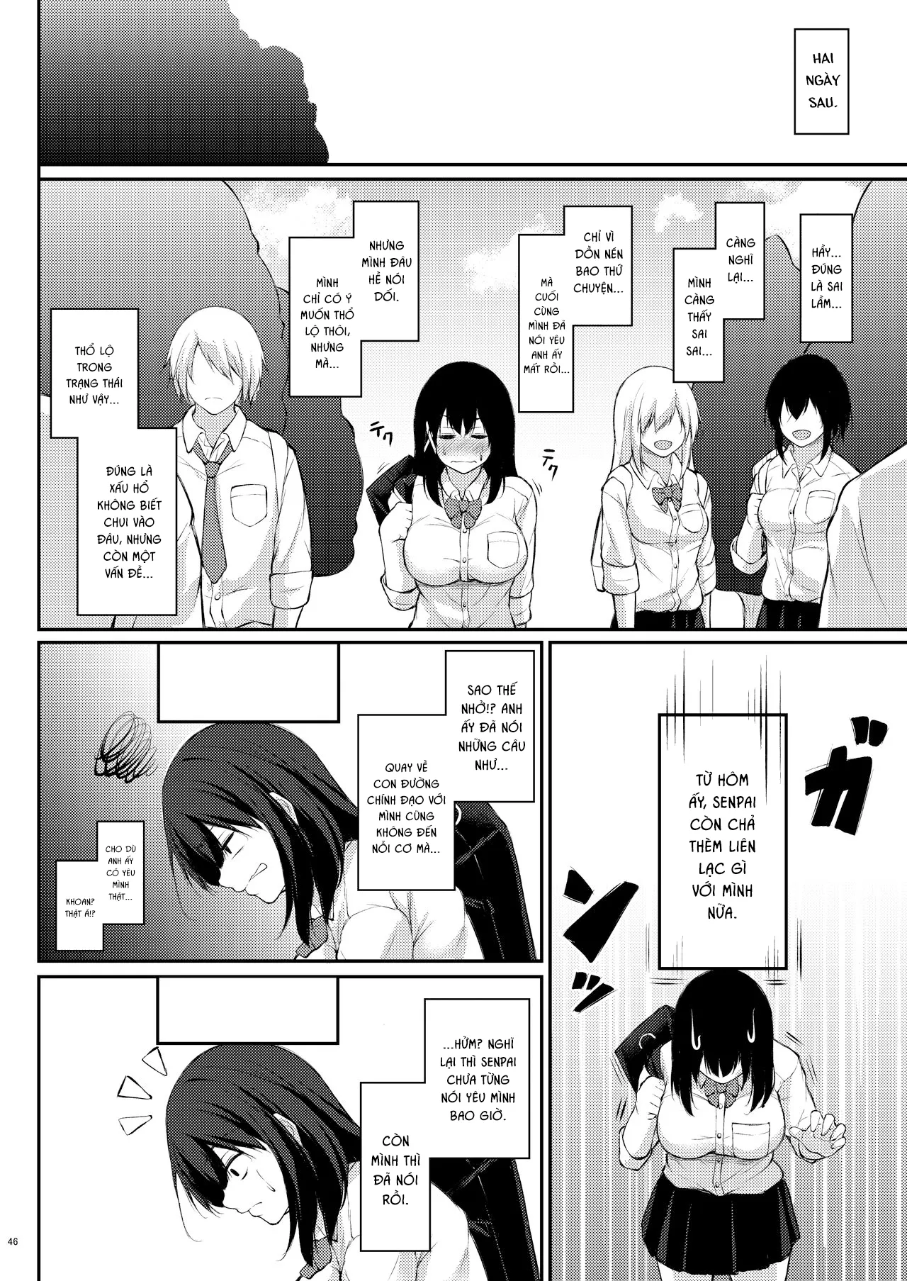 HentaiVN.net - Ảnh 46 - Kouhai Fuukiiin ni Yoru Furyou Senpai no Otoshikata [How to rehabilitate a bad senior by a junior discipline] - Oneshot