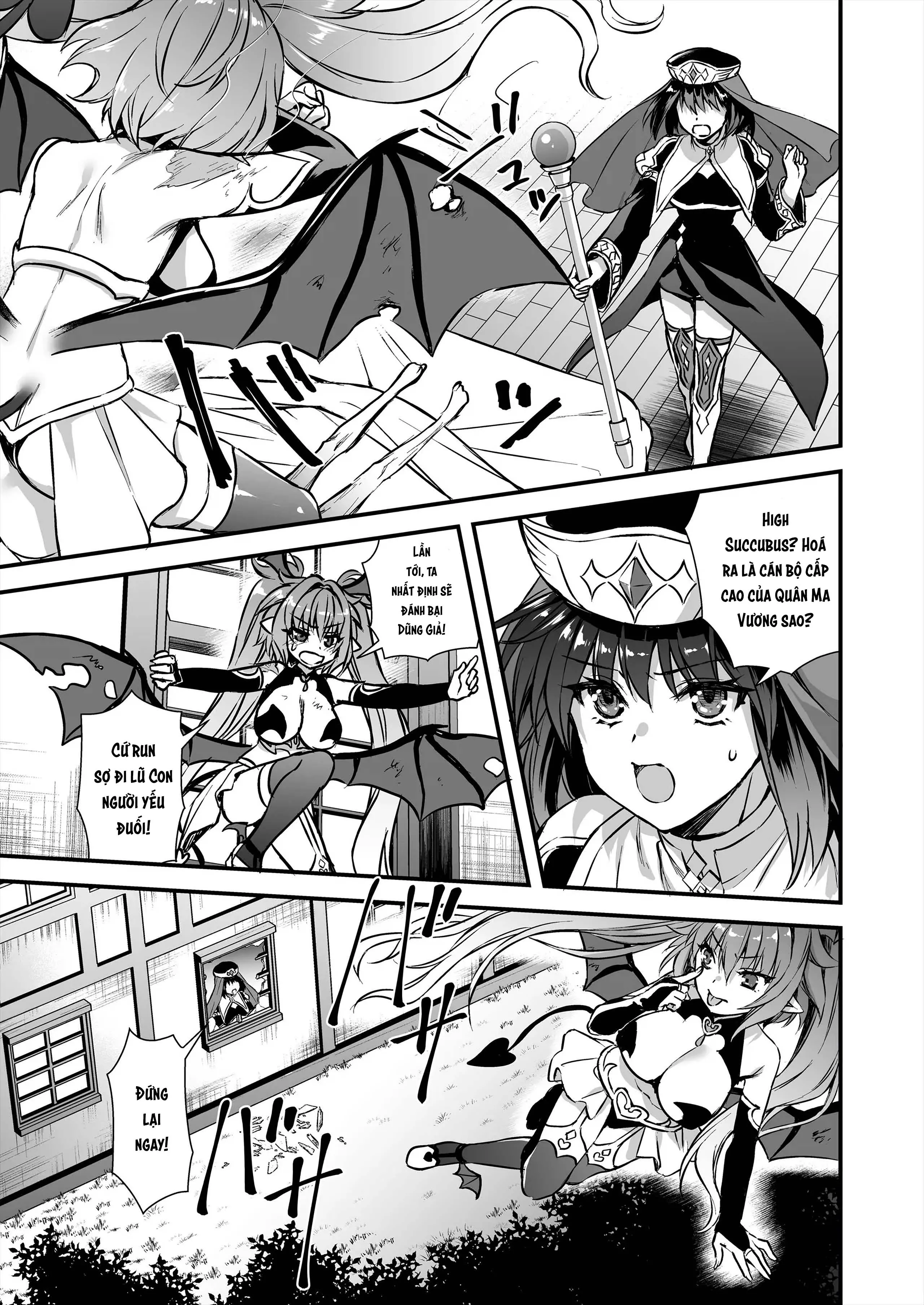 HentaiVN.net - Ảnh 47 - Để mắt đến nàng Elf nóng bỏng ở thế giới khác - Chap 8