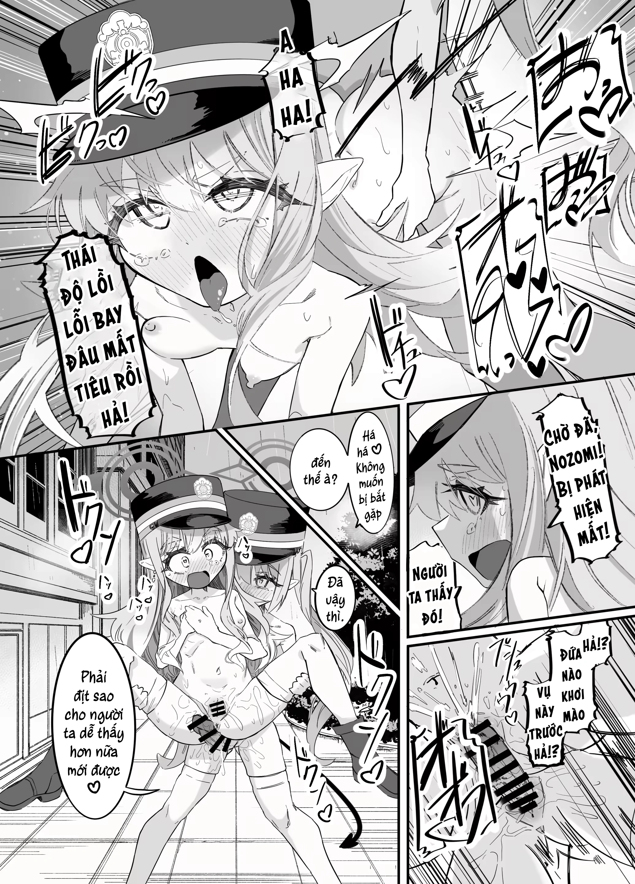 HentaiVN.net - Ảnh 48 - Nozomi Hikari & Đoàn Tàu Yuri Xình Xịch - Oneshot: Sếch Bùng Lổ