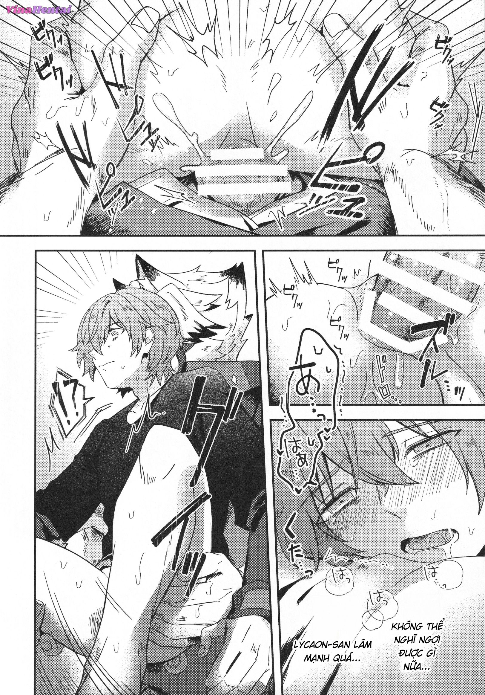 HentaiVN.net - Ảnh 44 - Oshiete Kudasai Lycaon-san - oneshot tạch