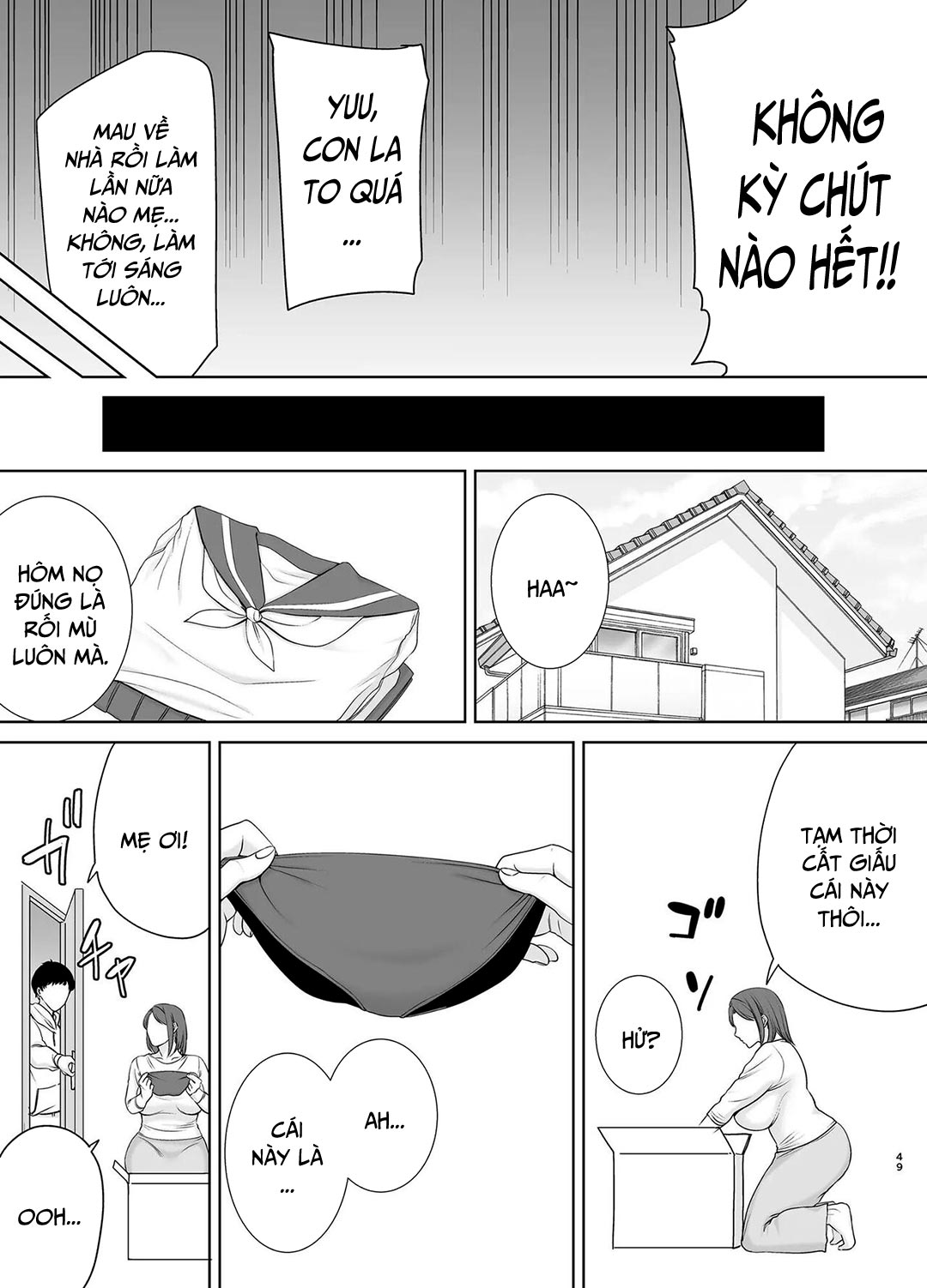 HentaiVN.net - Ảnh 18 - Mẹ chính là người tôi yêu! - Chap 6 B