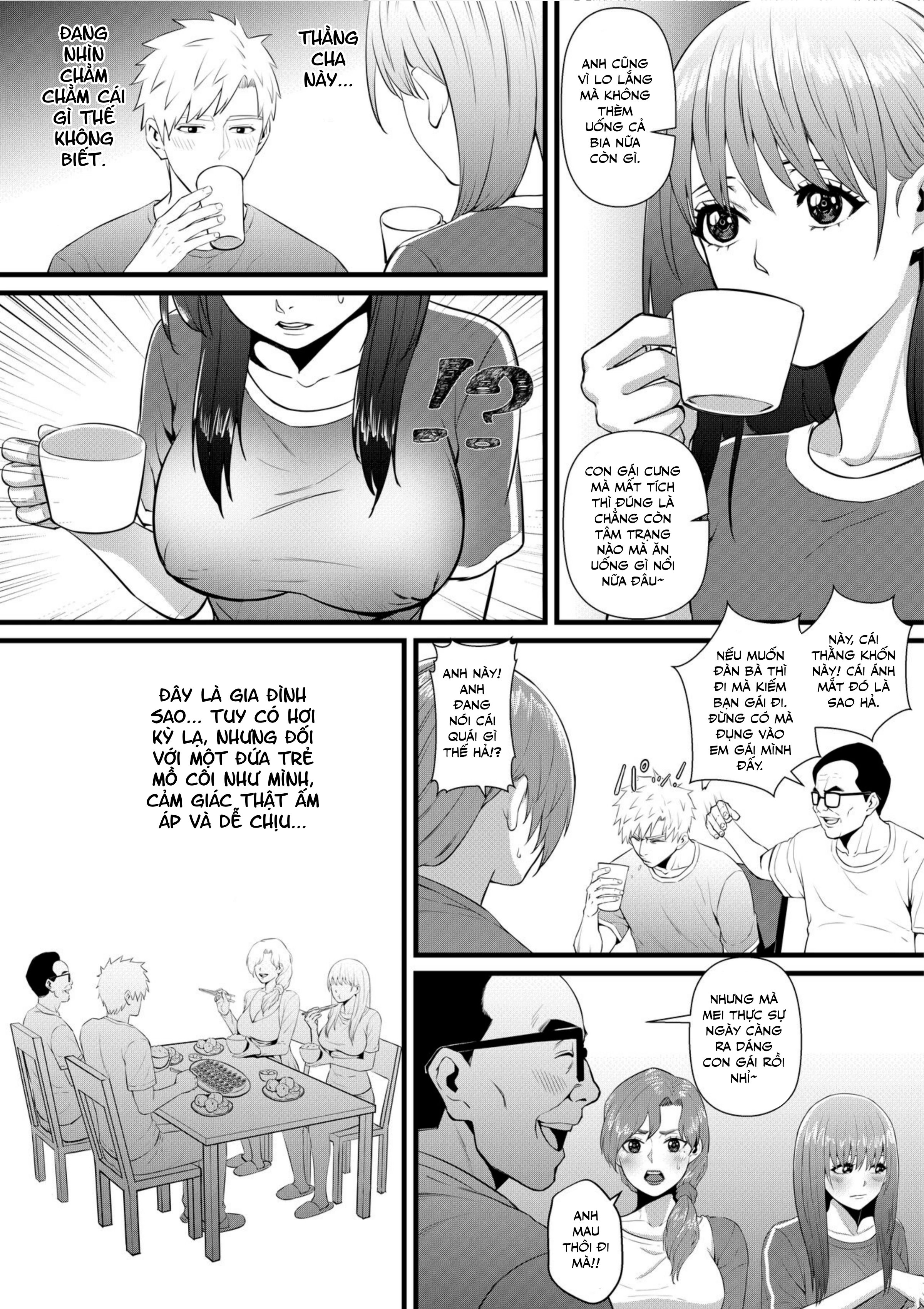 HentaiVN.net - Ảnh 16 - TÔI ĐÃ TRỞ THÀNH  CÔ CON GÁI DÂM ĐÃNG CỦA NHÀ SAITO. - chương 2 - GIA ĐÌNH