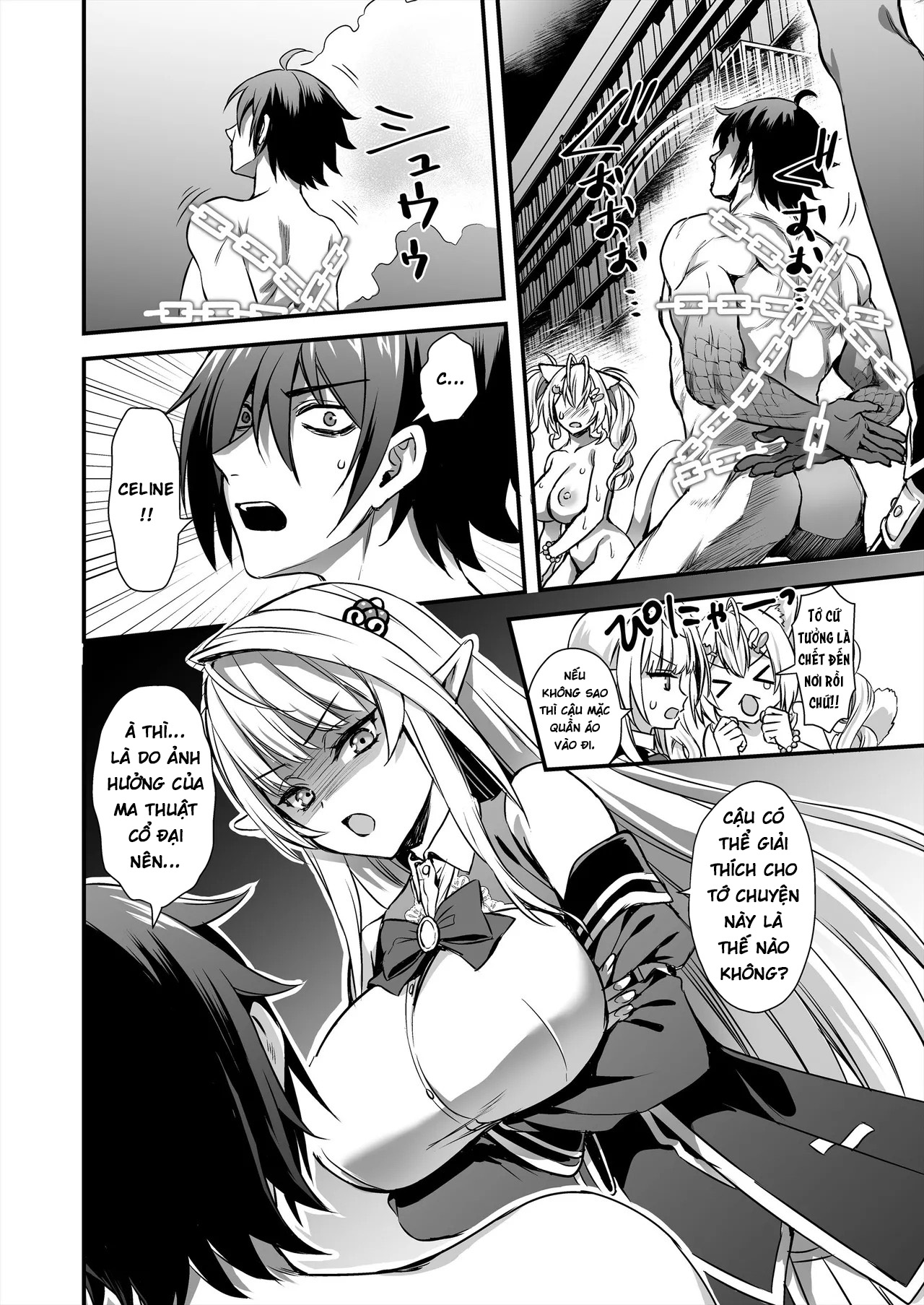 HentaiVN.net - Ảnh 47 - Mahou Gakuen No Ochikobore - Chap 2