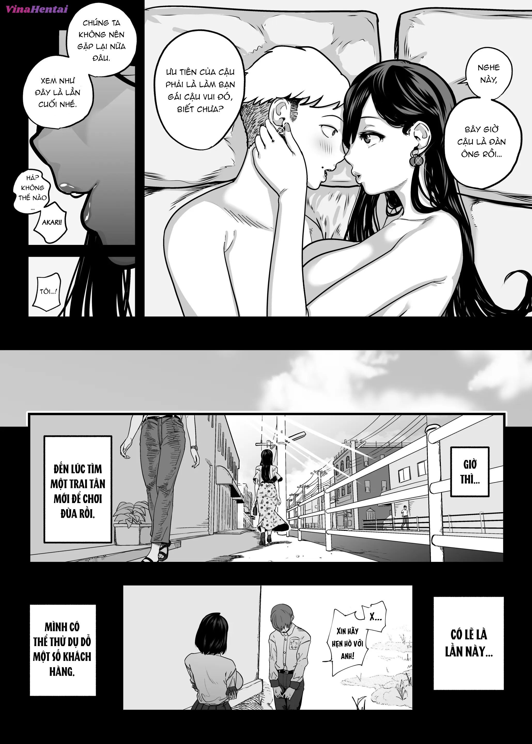 HentaiVN.net - Ảnh 47 - Gachikoi Fuuzoku -Shoufu-san ni Doutei Chinpo o Kitaete Morau Hanashi- - Chap 1