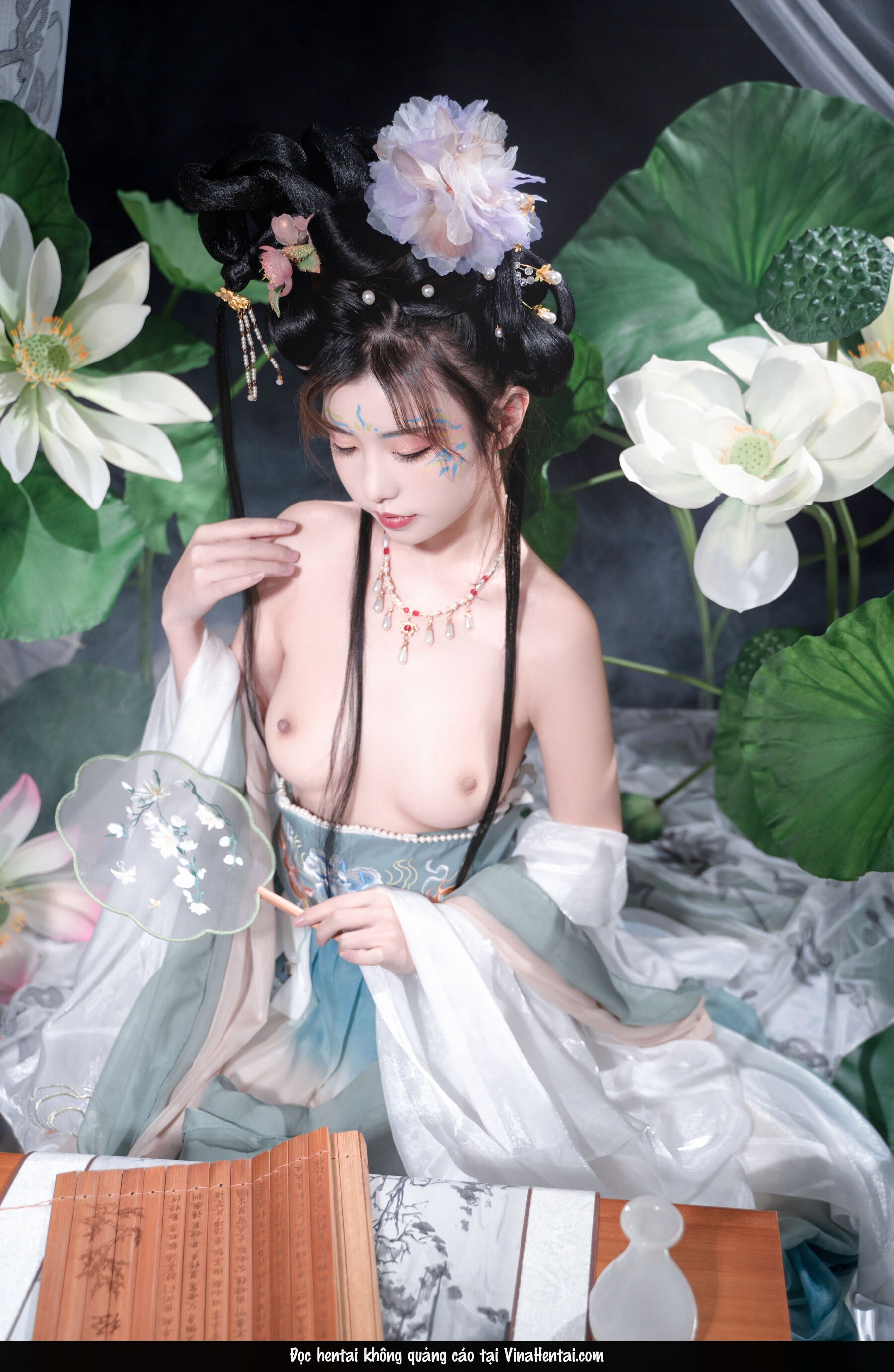 HentaiVN.net - Ảnh 39 - Thanh Liên nữ sĩ  - One shot