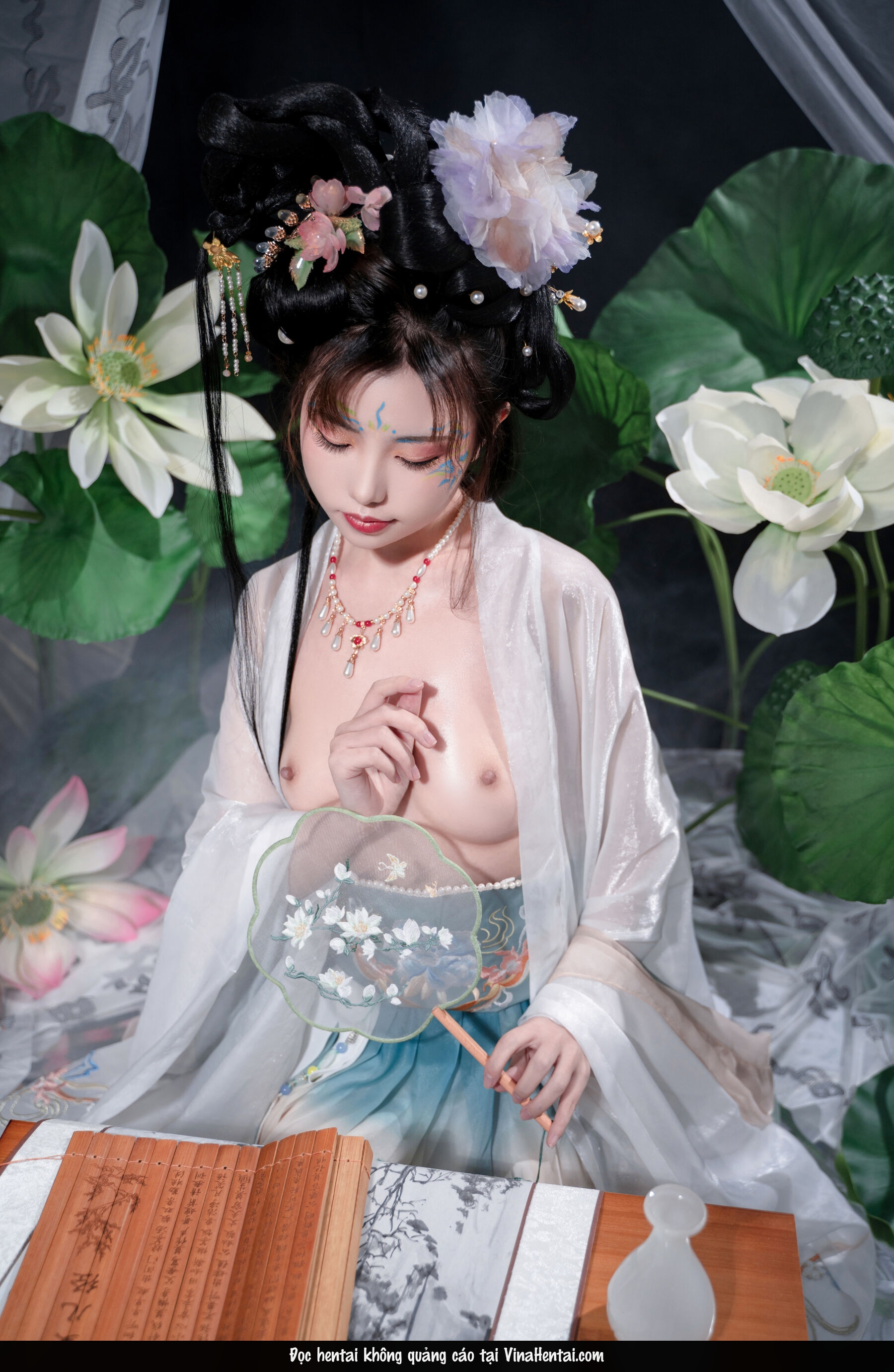 HentaiVN.net - Ảnh 29 - Thanh Liên nữ sĩ  - One shot