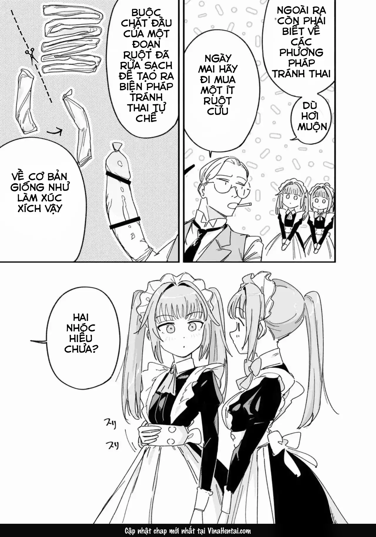HentaiVN.net - Ảnh 45 - Futago Maid no Clara to Cola: Sei no Mezame! - oneshot