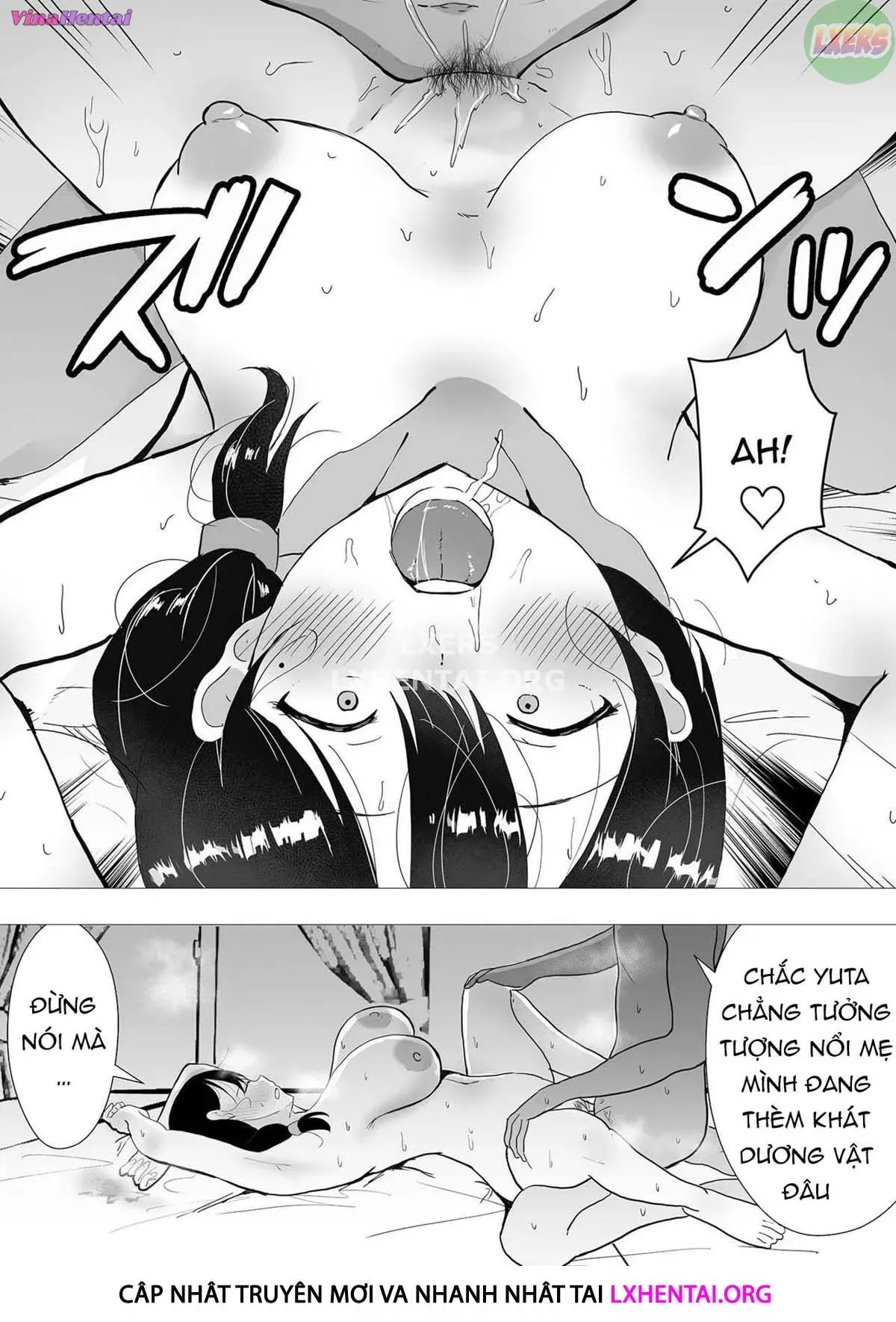 HentaiVN.net - Ảnh 48 - TomoKano Kaa-chan~ Daisuki na Ore no Hahaoya wa Aho na Shinyuu no Kanojo~ [My Mom Is My Friend's Girlfriend] - Chap 2