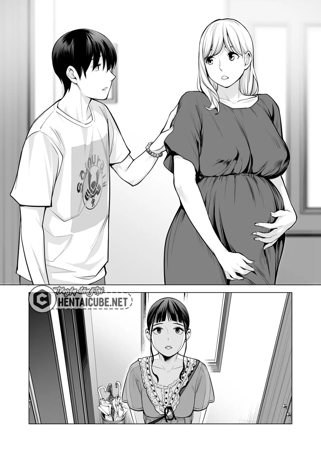 HentaiVN.net - Ảnh 48 - Nureane - Đêm hè, làm tình cùng chị gái đã ly dị [Nureane ~Batsuichi no Ane to Sex o Shita Natsu no Yoru~; ヌレアネ ～バツイチの姉とSEXをした夏の夜～] - Chap 8 - END