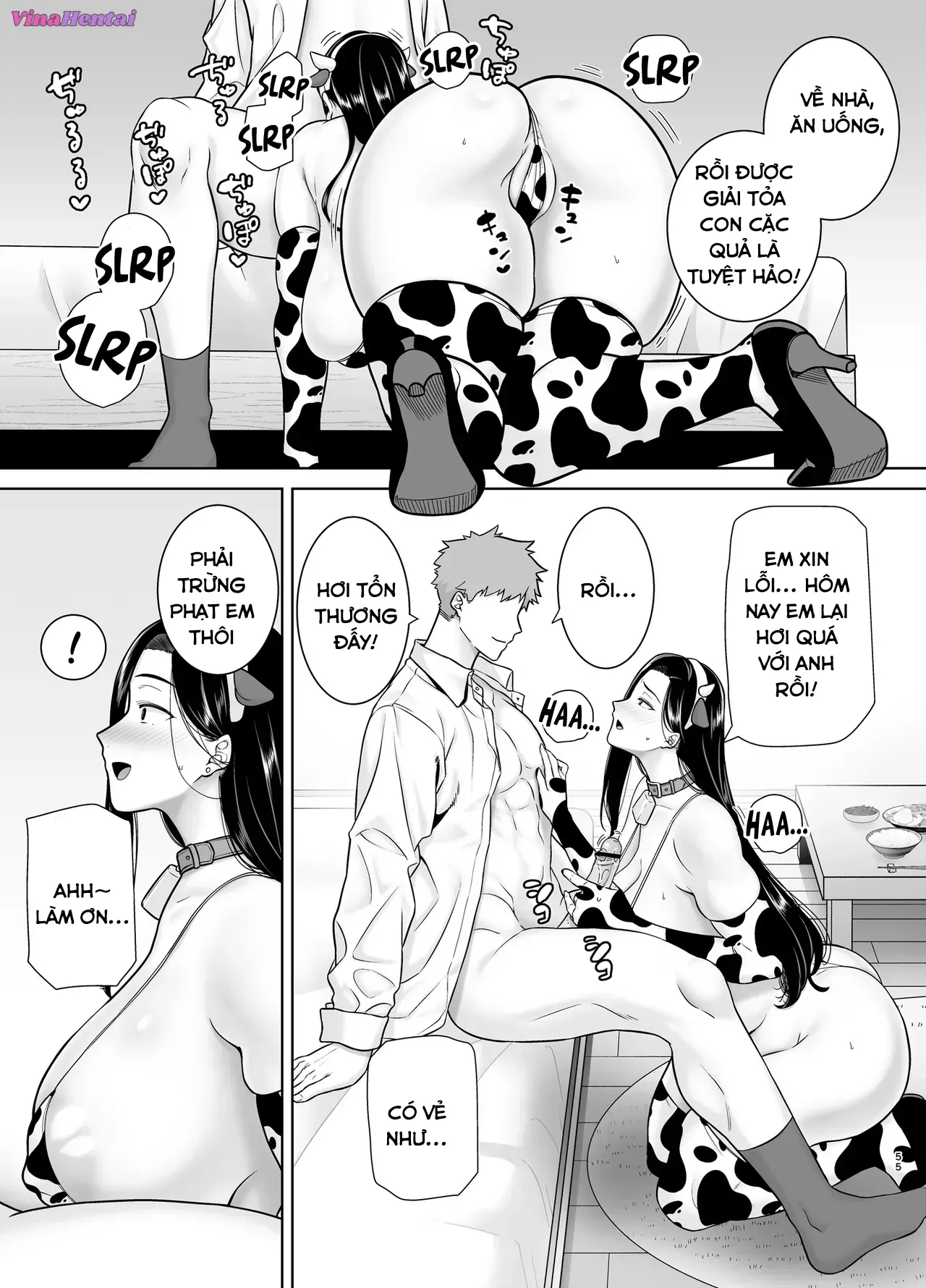 HentaiVN.net - Ảnh 53 - Chuyện cô sếp khó tính và chàng nhân viên may mắn 3 - Chap 3