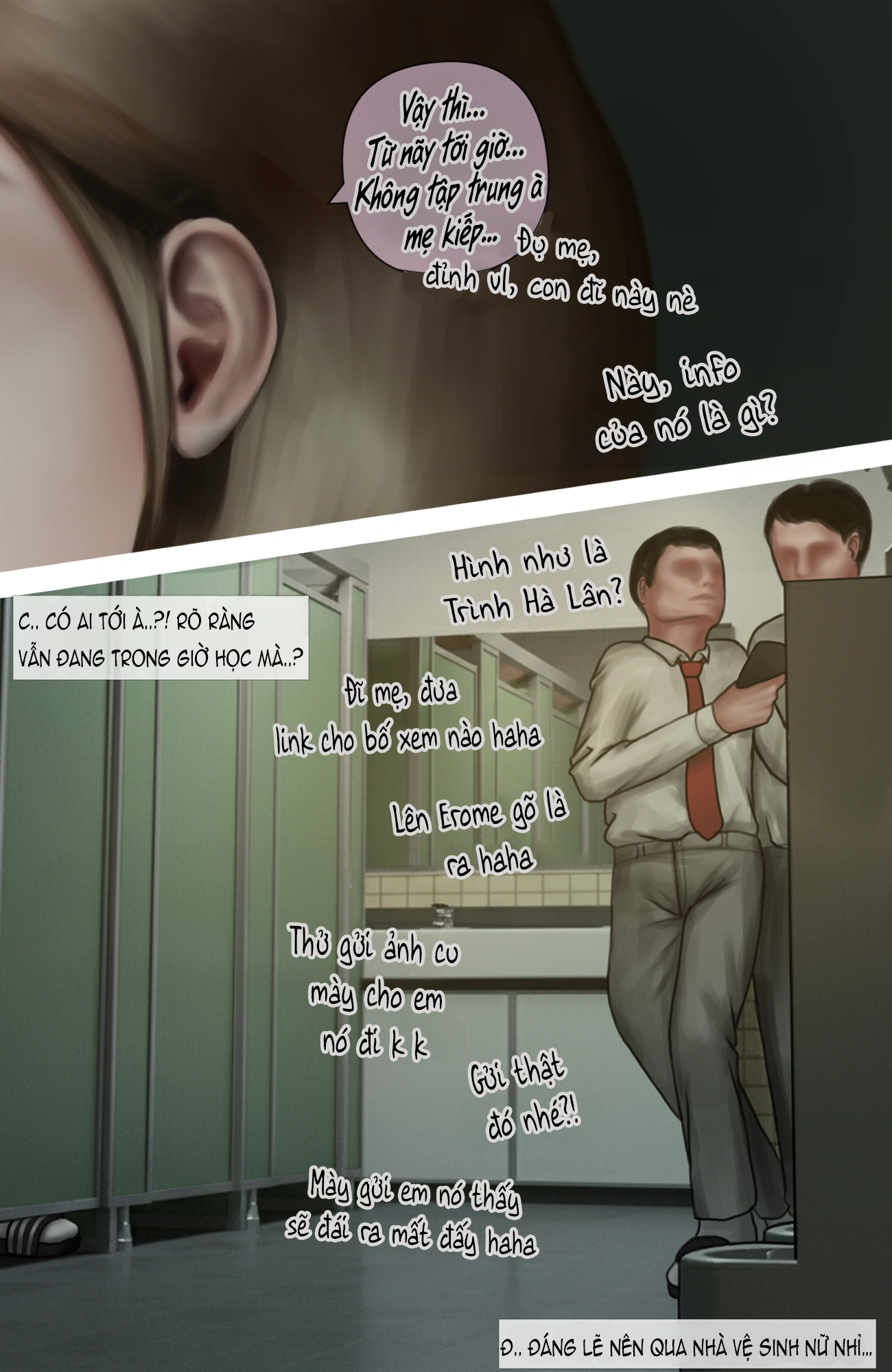 HentaiVN.net - Ảnh 52 - Gái Du Côn X Wibu Đụt Cận Trĩ - Chap 8