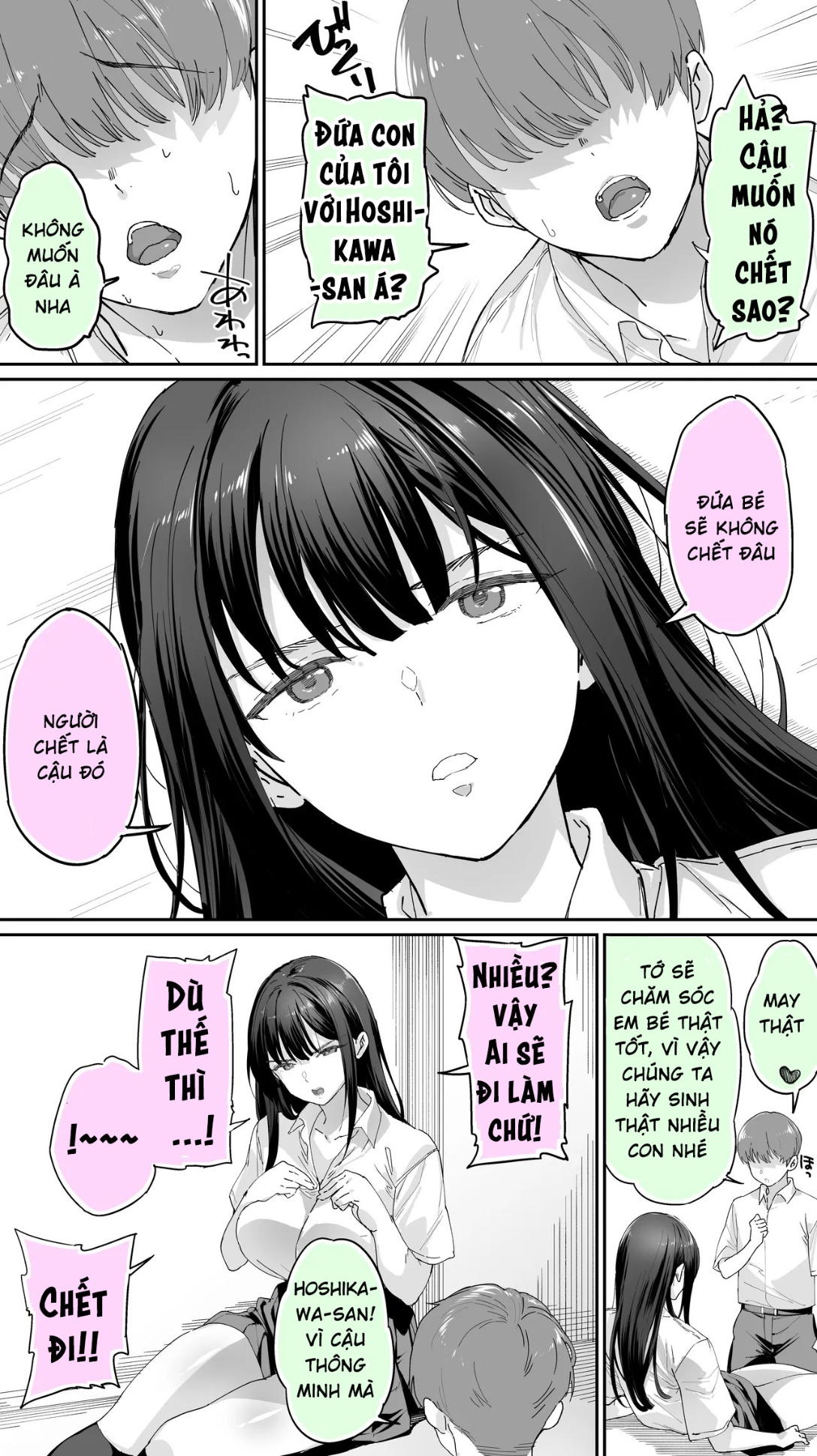 HentaiVN.net - Ảnh 48 - Okoranaide Hoshikawa-san - Chap 3
