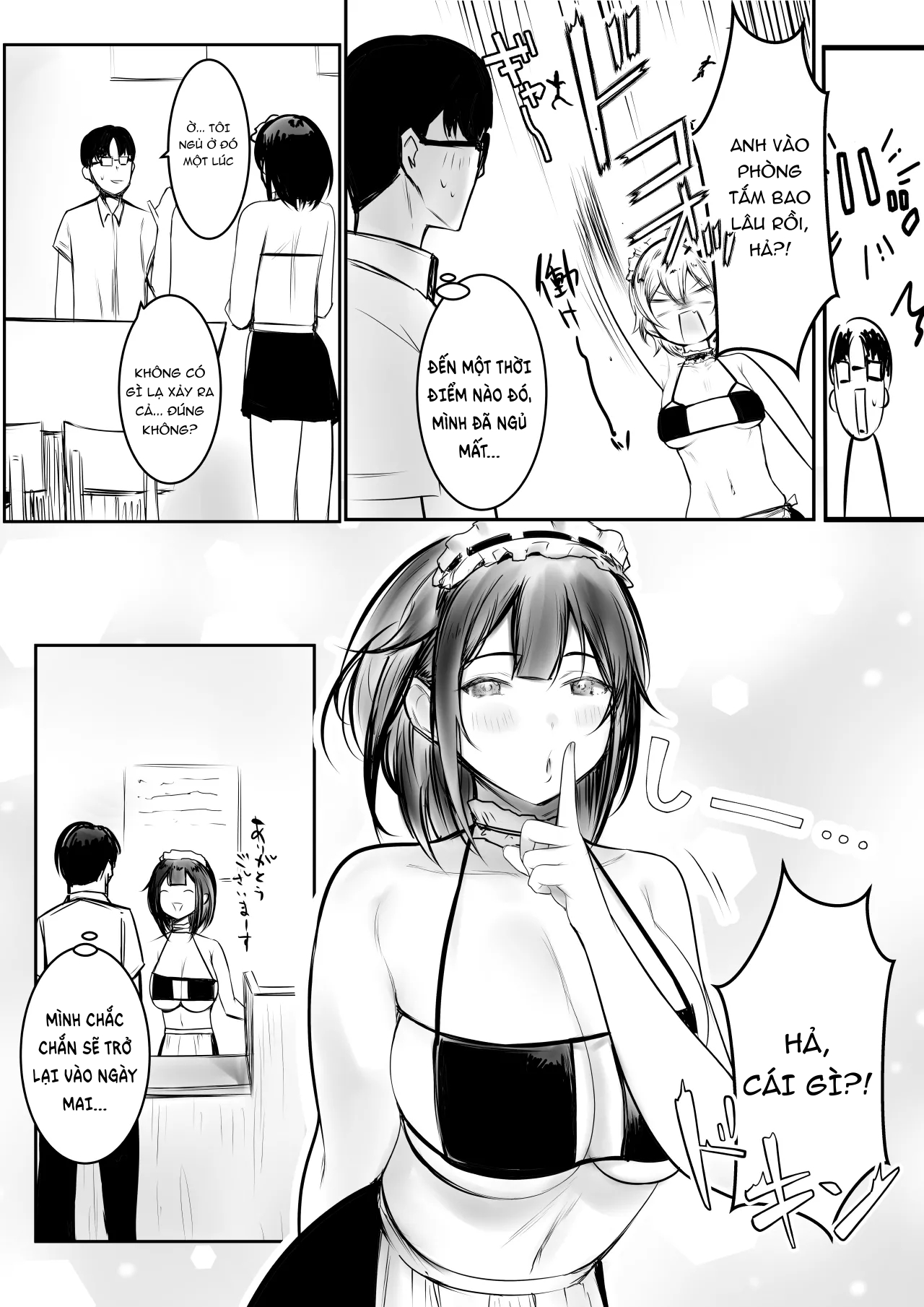 HentaiVN.net - Ảnh 50 - Boku dake ni Amaesasete Kureru Kyonyuu JK Tsuma o Hoka no Otoko ni Dakasete Mita - Chap 10