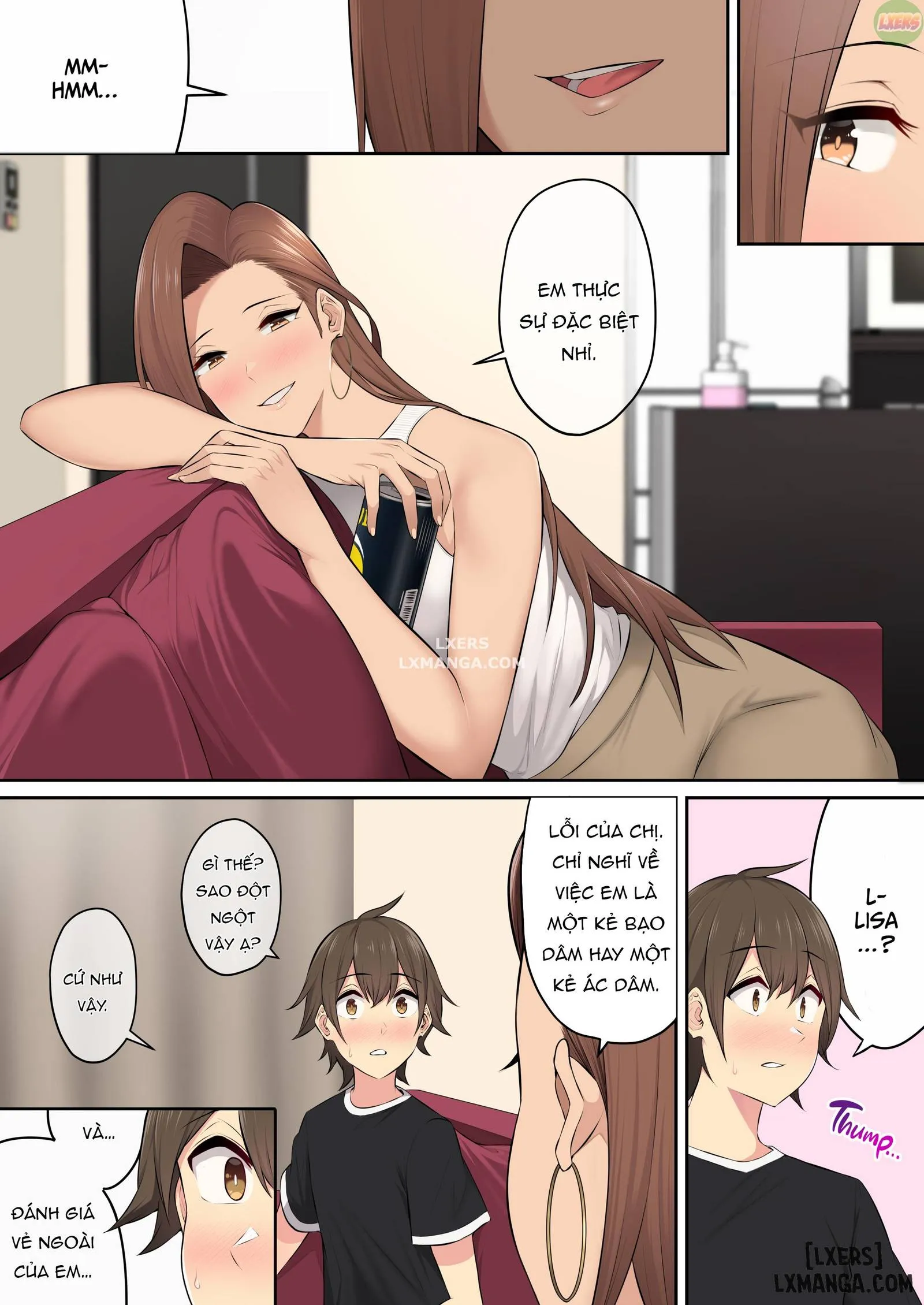 HentaiVN.net - Ảnh 49 - Imaizumi đưa cả bầy Gyaru về nhà mình - Chapter 4