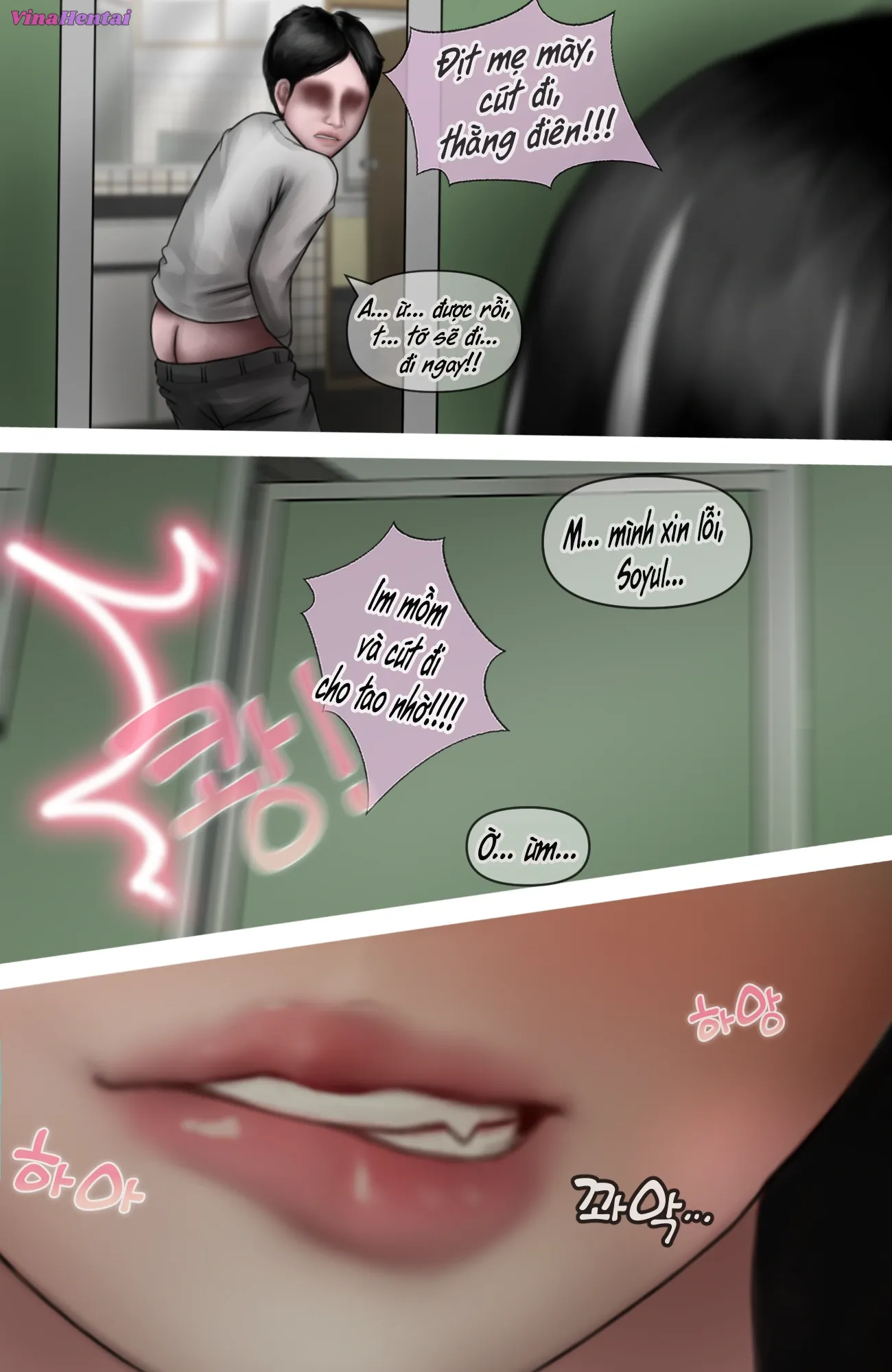 HentaiVN.net - Ảnh 49 - Gái Du Côn X Wibu Đụt Cận Trĩ - Chap 2