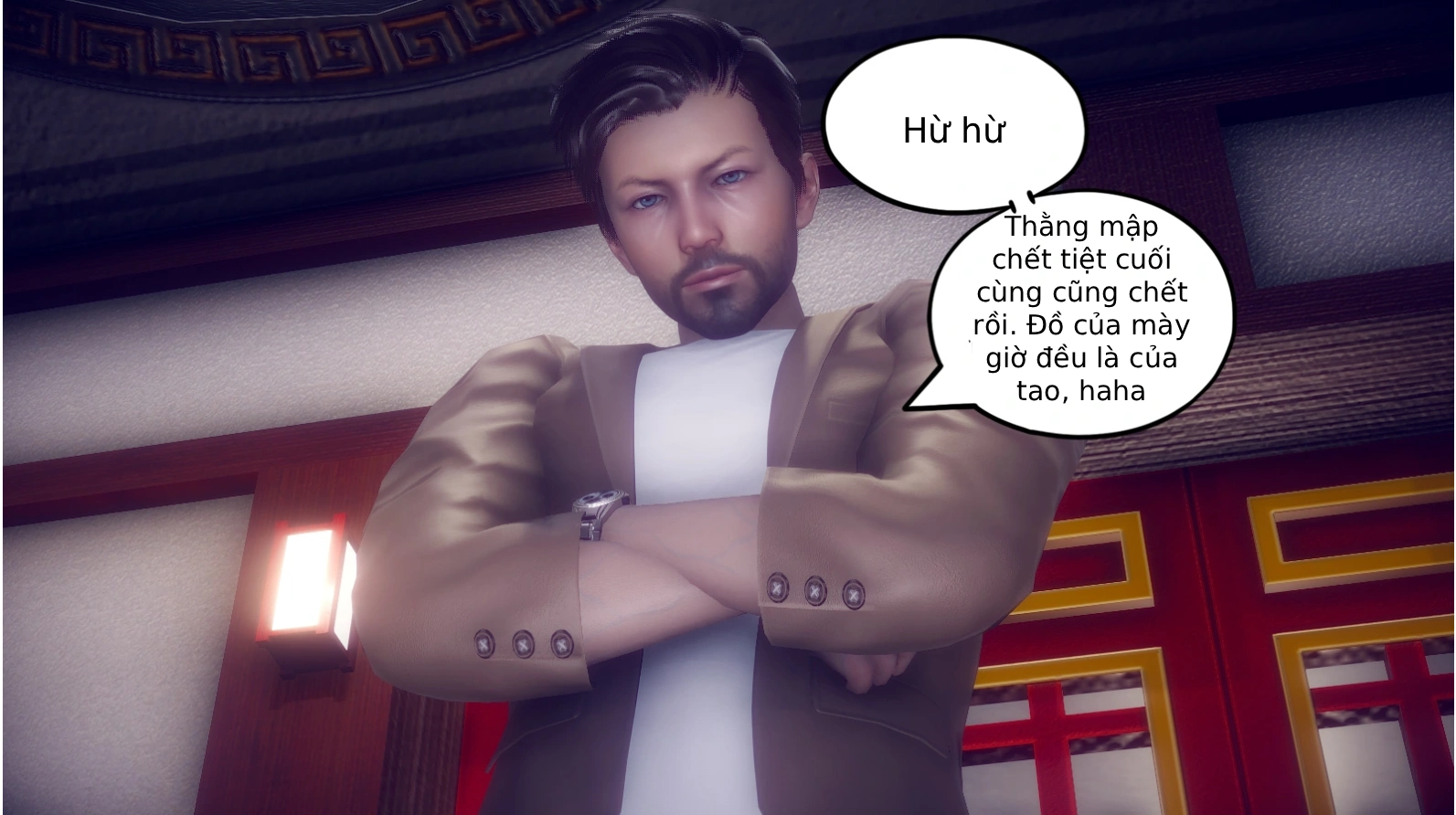 HentaiVN.net - Ảnh 9 - Tiểu Sử Trần Kiều An - Chap 7: Đã được sắp đặt từ lâu, đội cảnh sát tiến vào