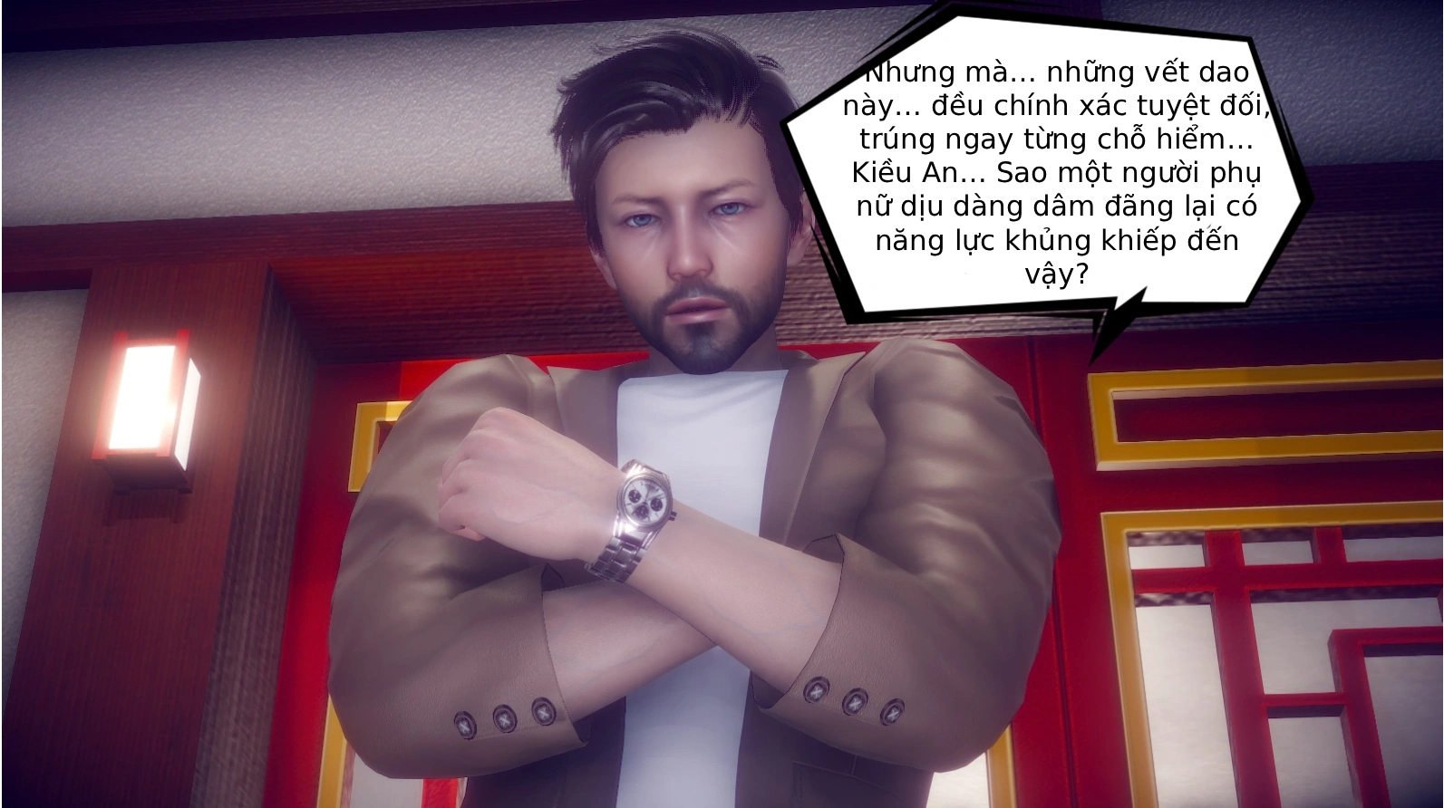 HentaiVN.net - Ảnh 10 - Tiểu Sử Trần Kiều An - Chap 7: Đã được sắp đặt từ lâu, đội cảnh sát tiến vào